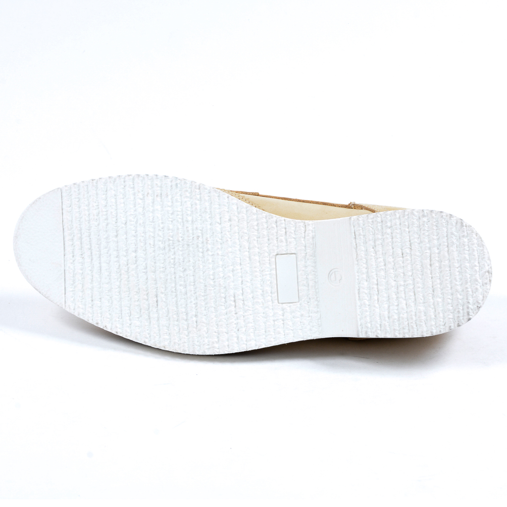 V 1969 Italia Scarpe Oxford Brogue da uomo Beige PEDRO