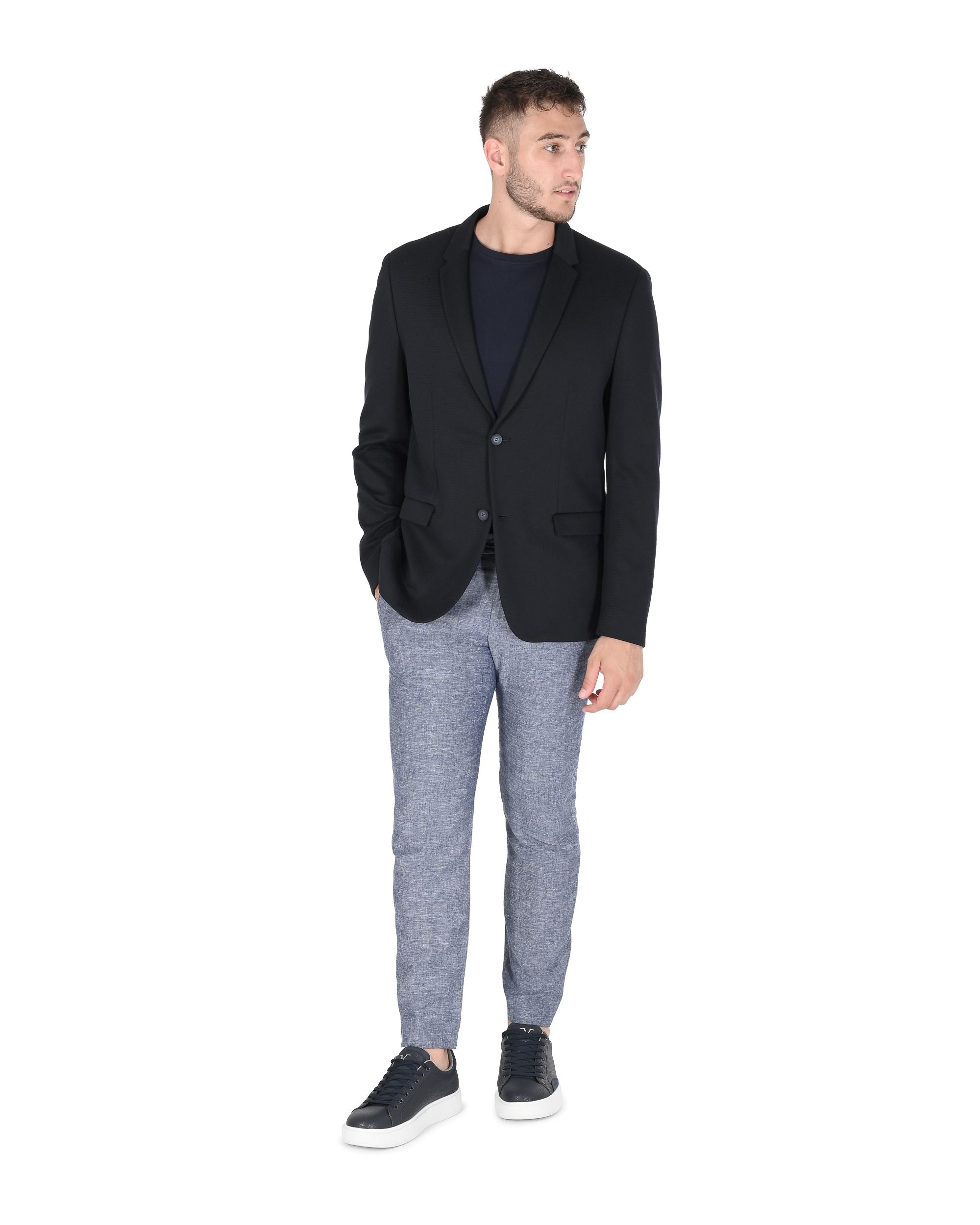Calvin Klein Blazer da uomo blu K1IK101532478