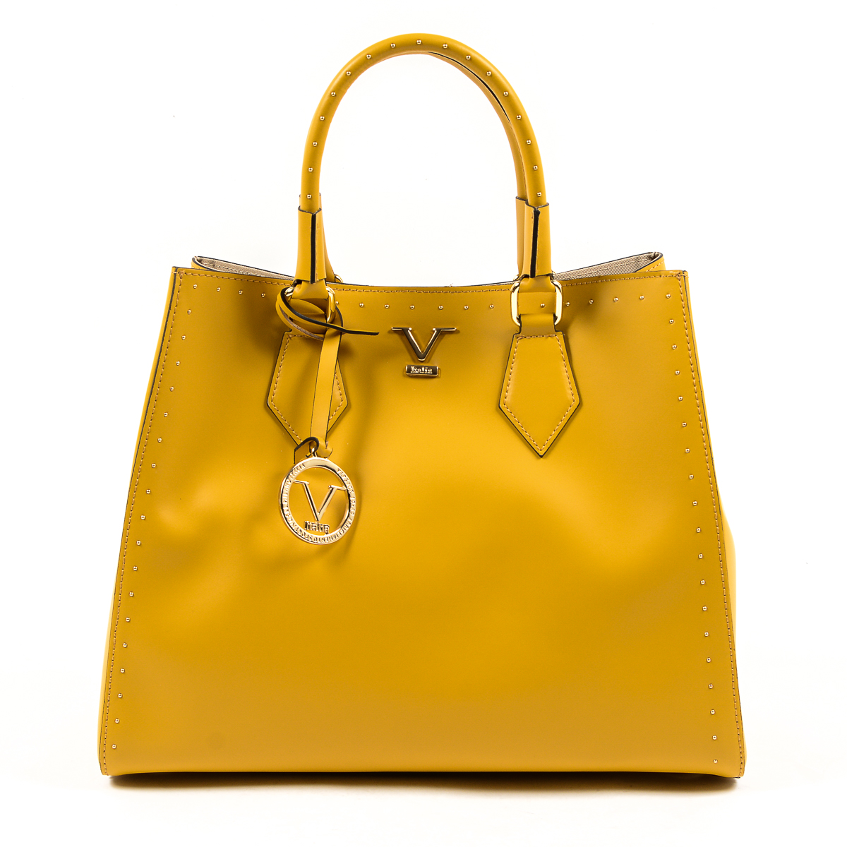 V 1969 Italia Borsa da donna gialla CRETA