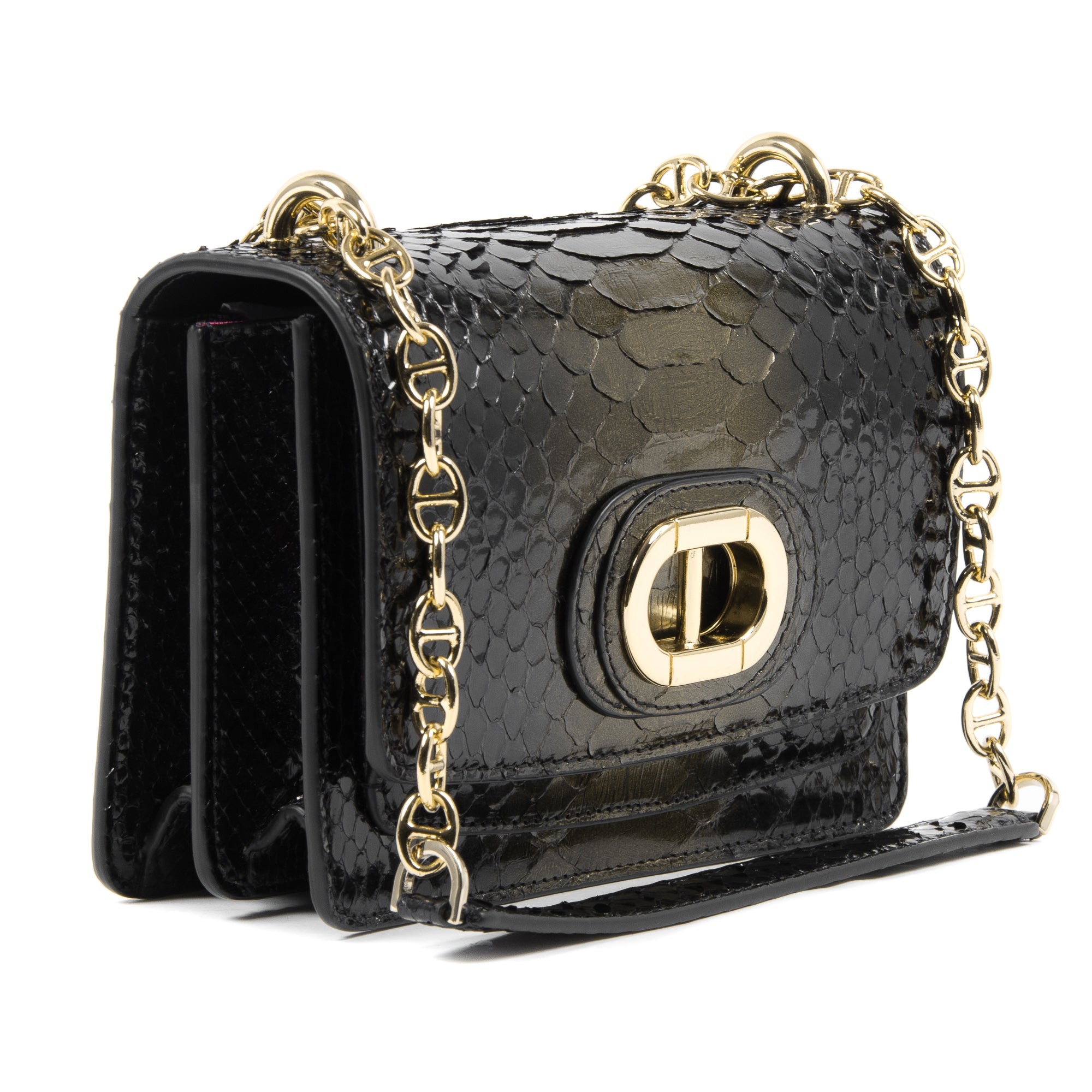 Siena Python Small Crossbody