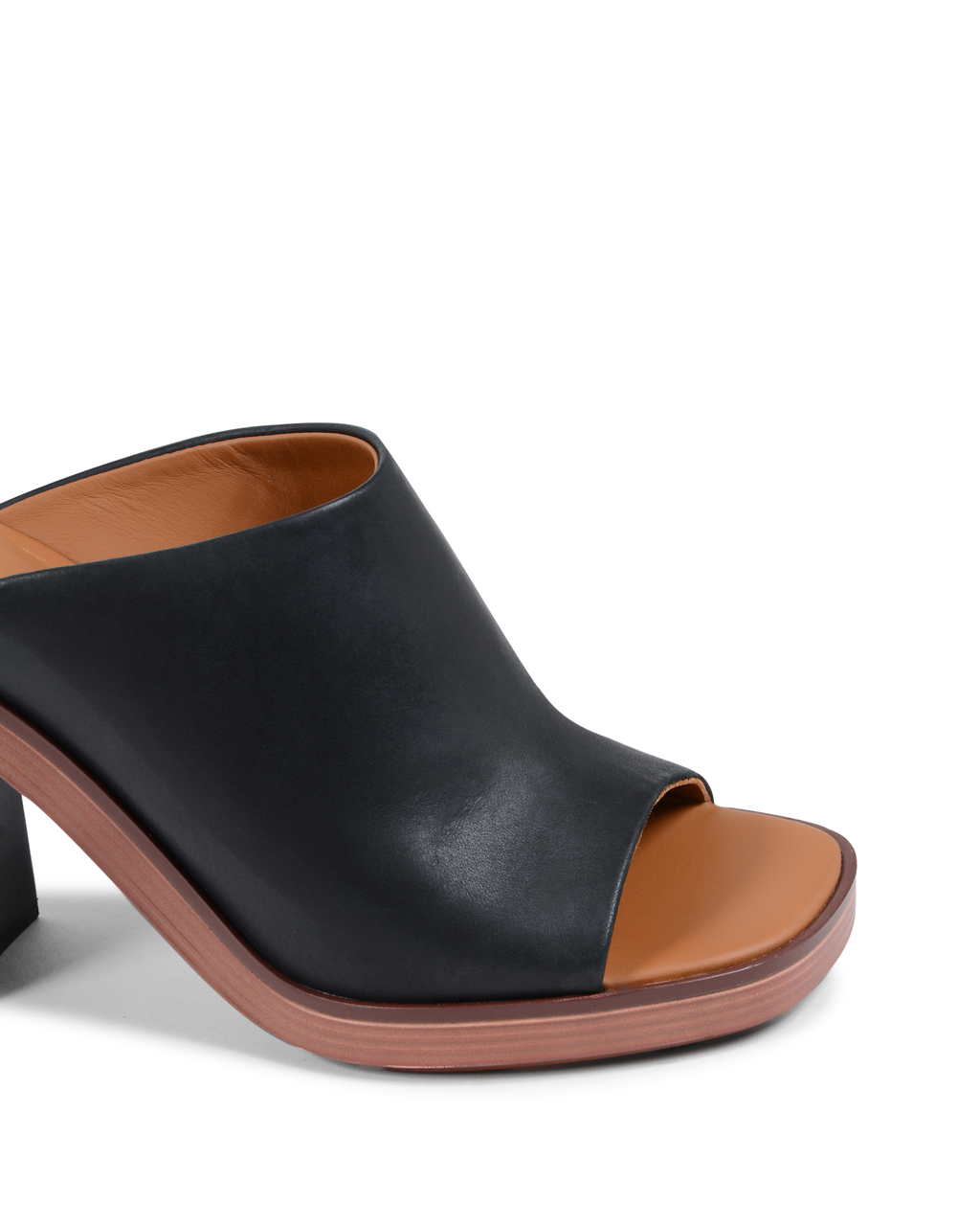ChloÃ¨ Sandalo Mule da Donna Nero SB32041A NERO