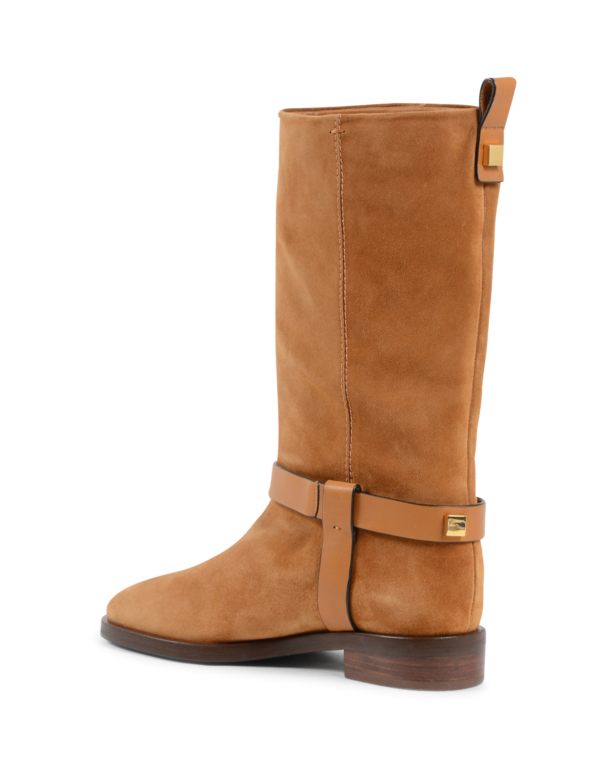 Stuart Weitzman Stivali corti da donna color cuoio CASEY