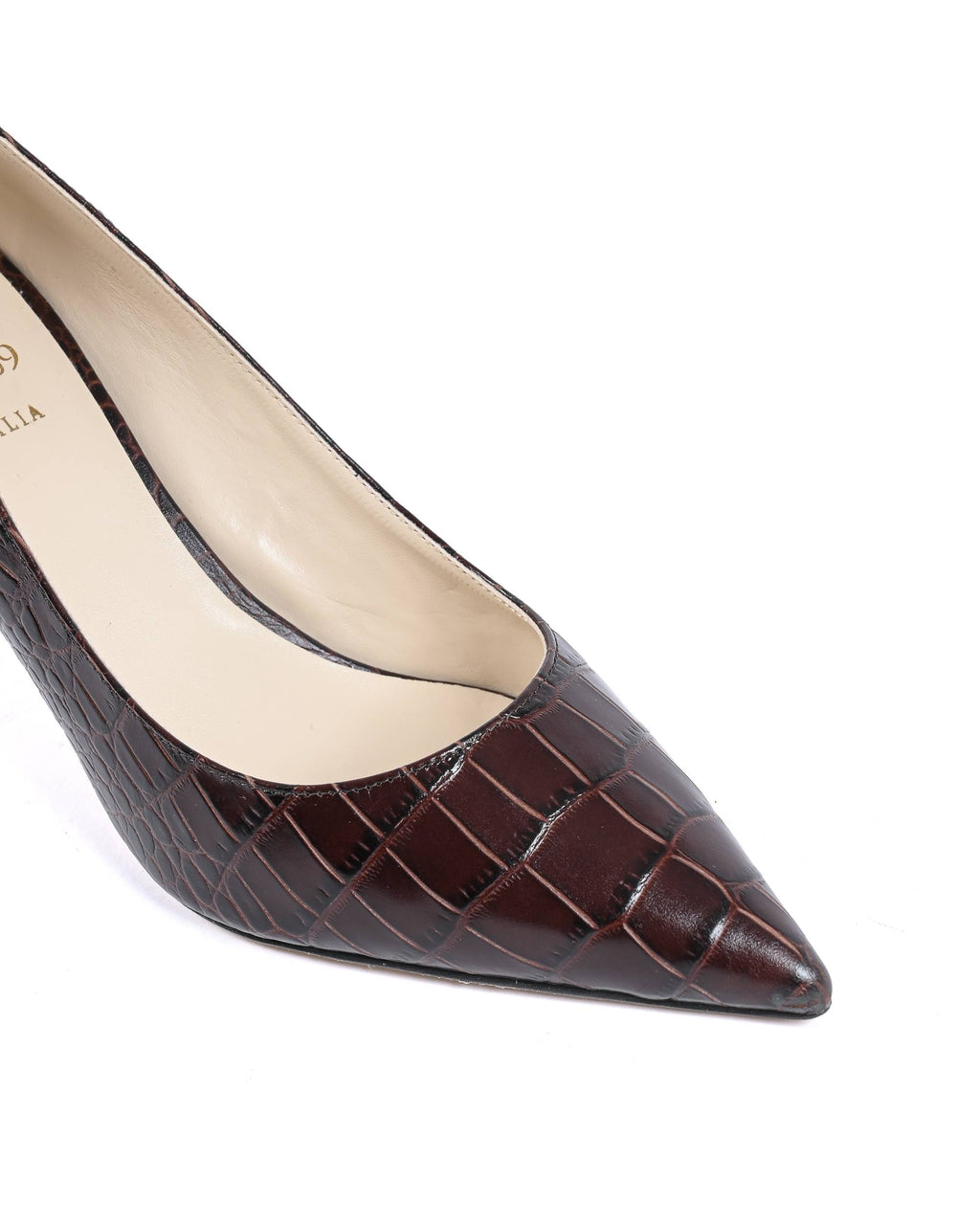 Décolleté Donna 19V69 Italia Marrone Scuro INES65 COCCO MARRONE