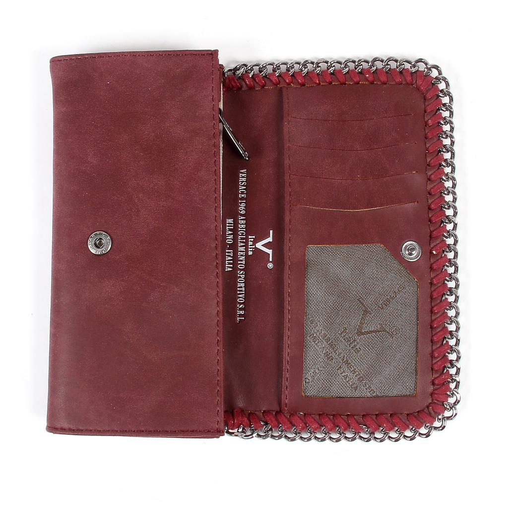 V 1969 Italia Borsa da donna rosso scuro VENUS