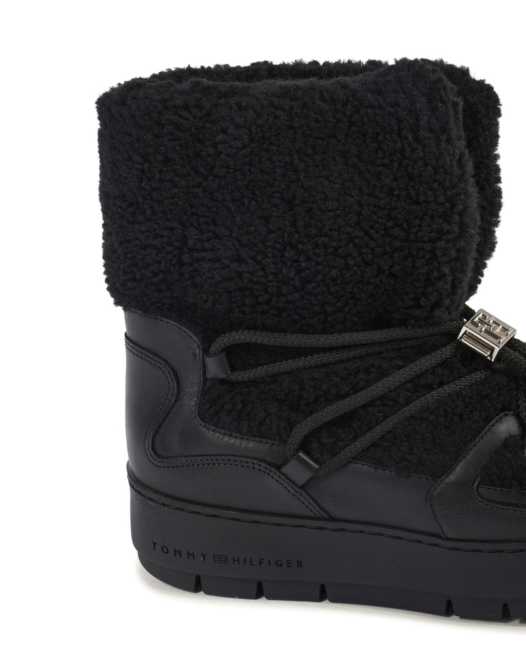Tommy Hilfiger Stivali da donna NERO FW0FW07505BDS