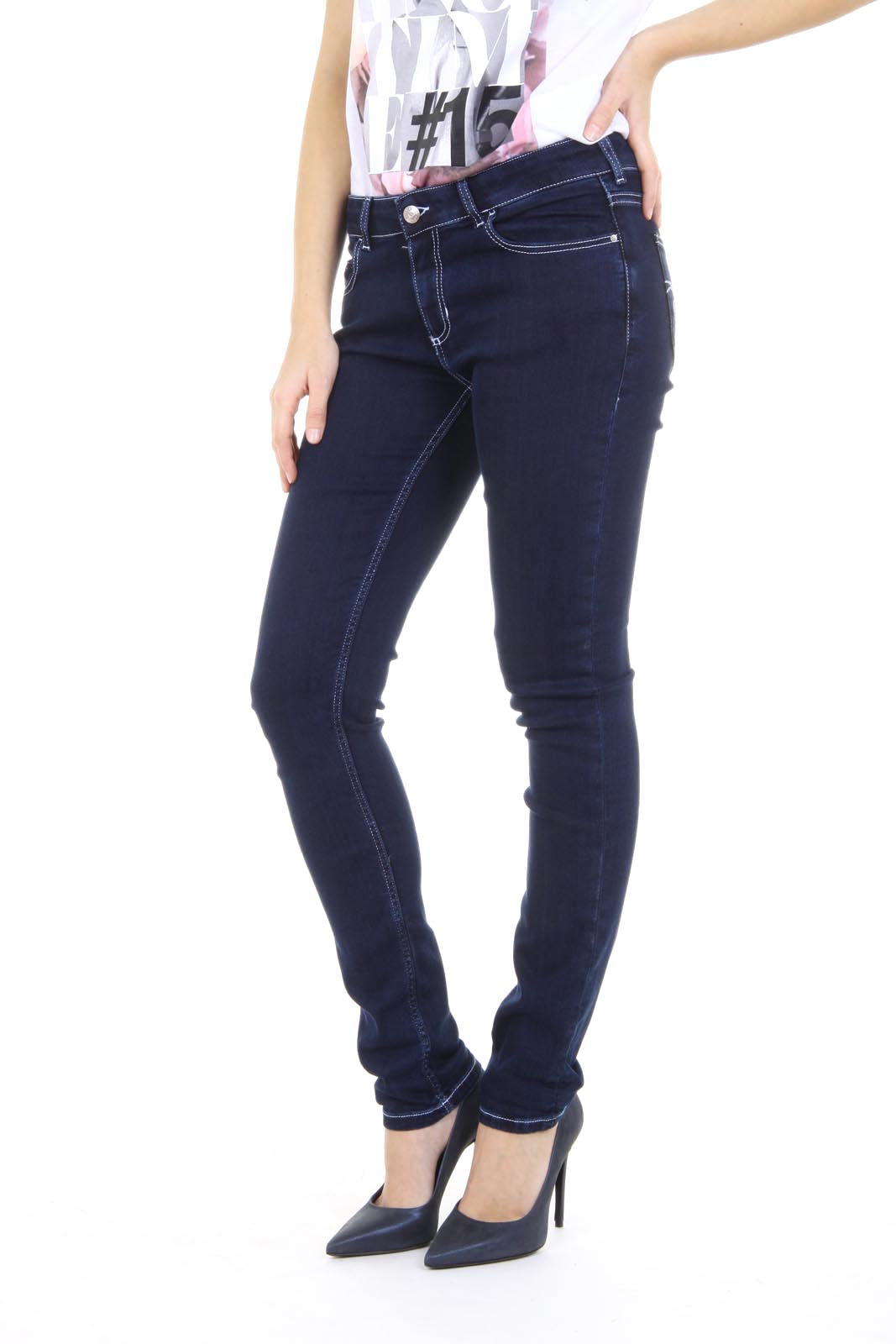 Jeans da donna Emporio Armani AGJ01 BL 15