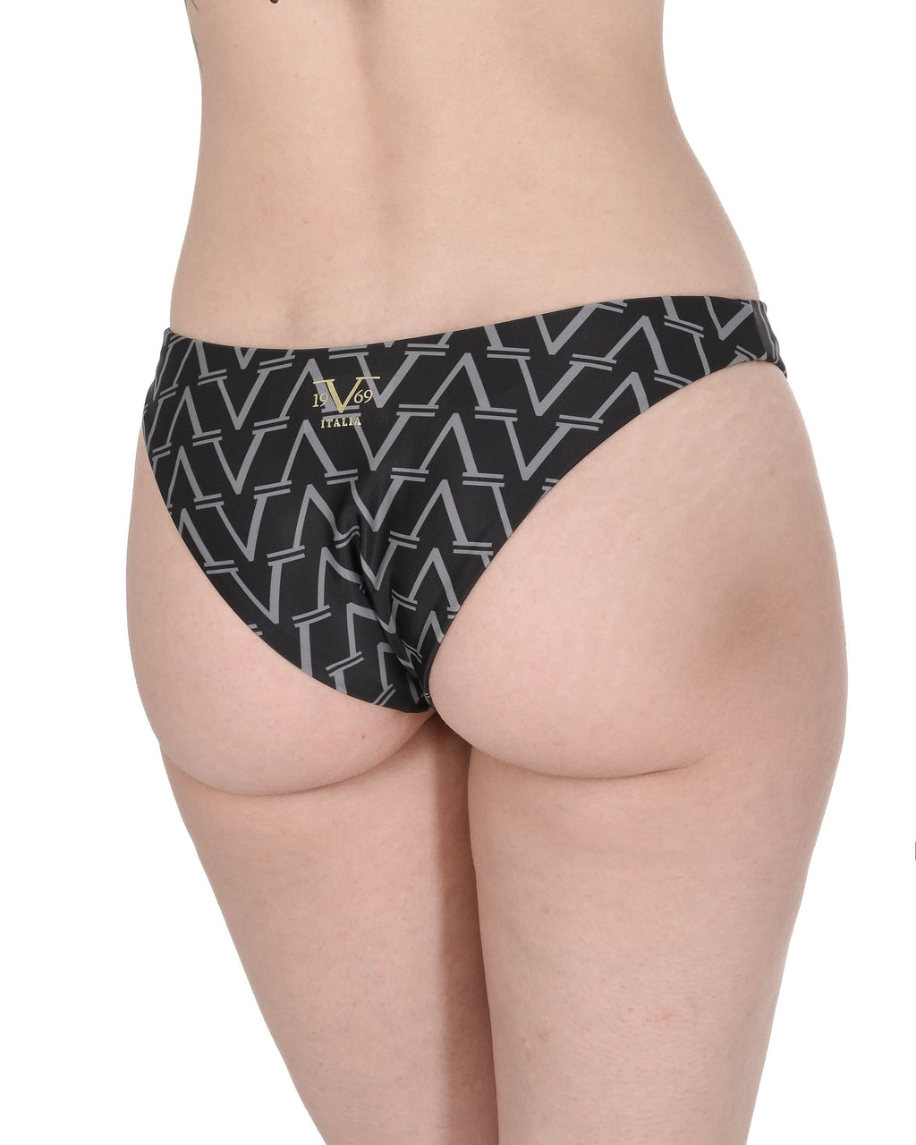 19V69 Italia Slip da bagno da donna VSC1WBT09 NERO