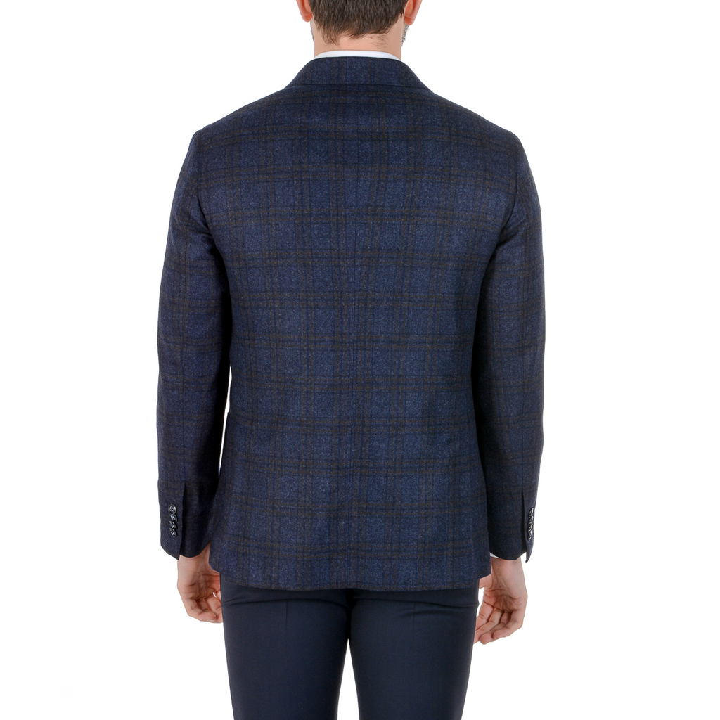 Barba Napoli Giacca Uomo Maniche Lunghe Blu