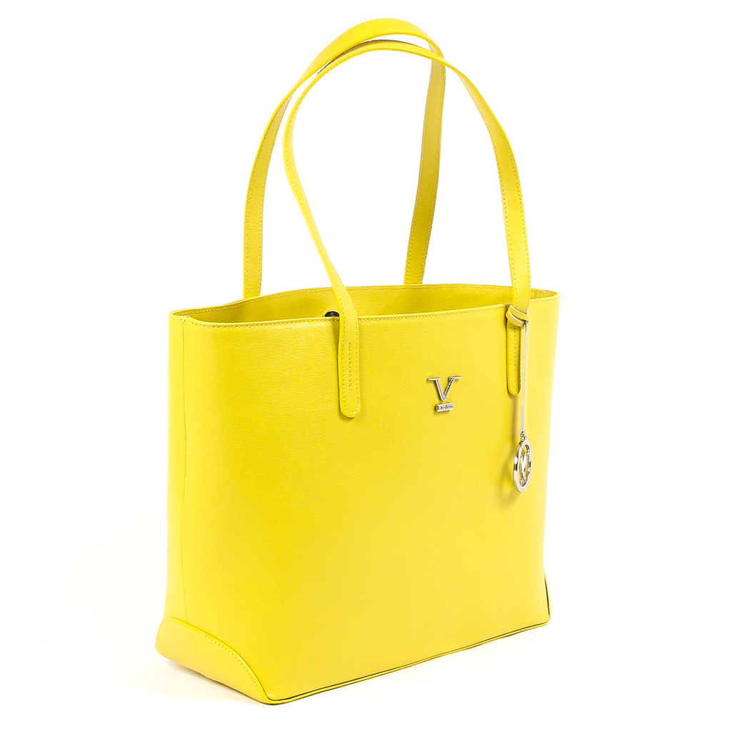 V 1969 Italia Borsa da donna gialla VIENNA