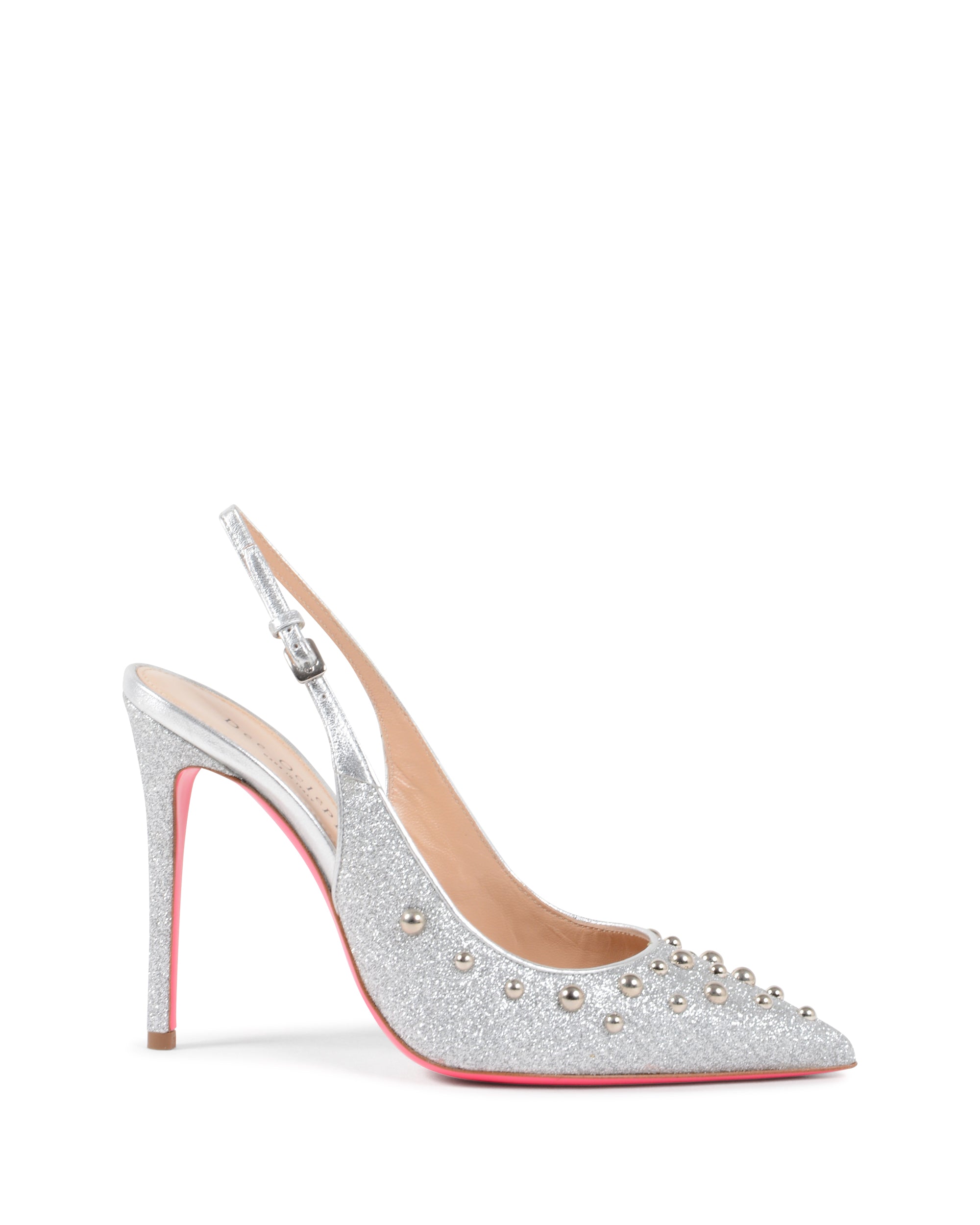 Cocktail Hour Slingback Argento