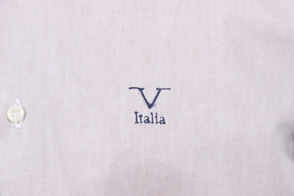 V 1969 Italia Mens Shirt Beige GIANLUCA