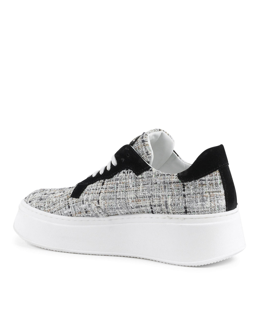 Sneaker Challenging Boucle - Nero