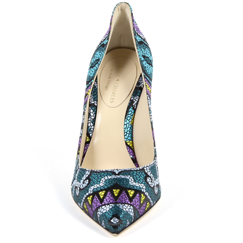 Andrew Charles By Andy Hilfiger Scarpe da donna con tacco multicolore AUSTIN