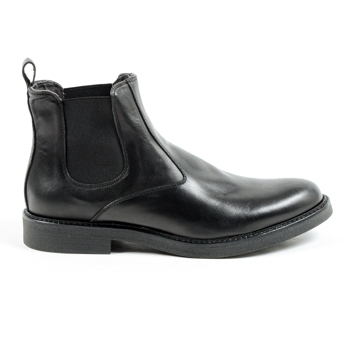 V 1969 Italia Stivaletto Uomo Nero HIERRO