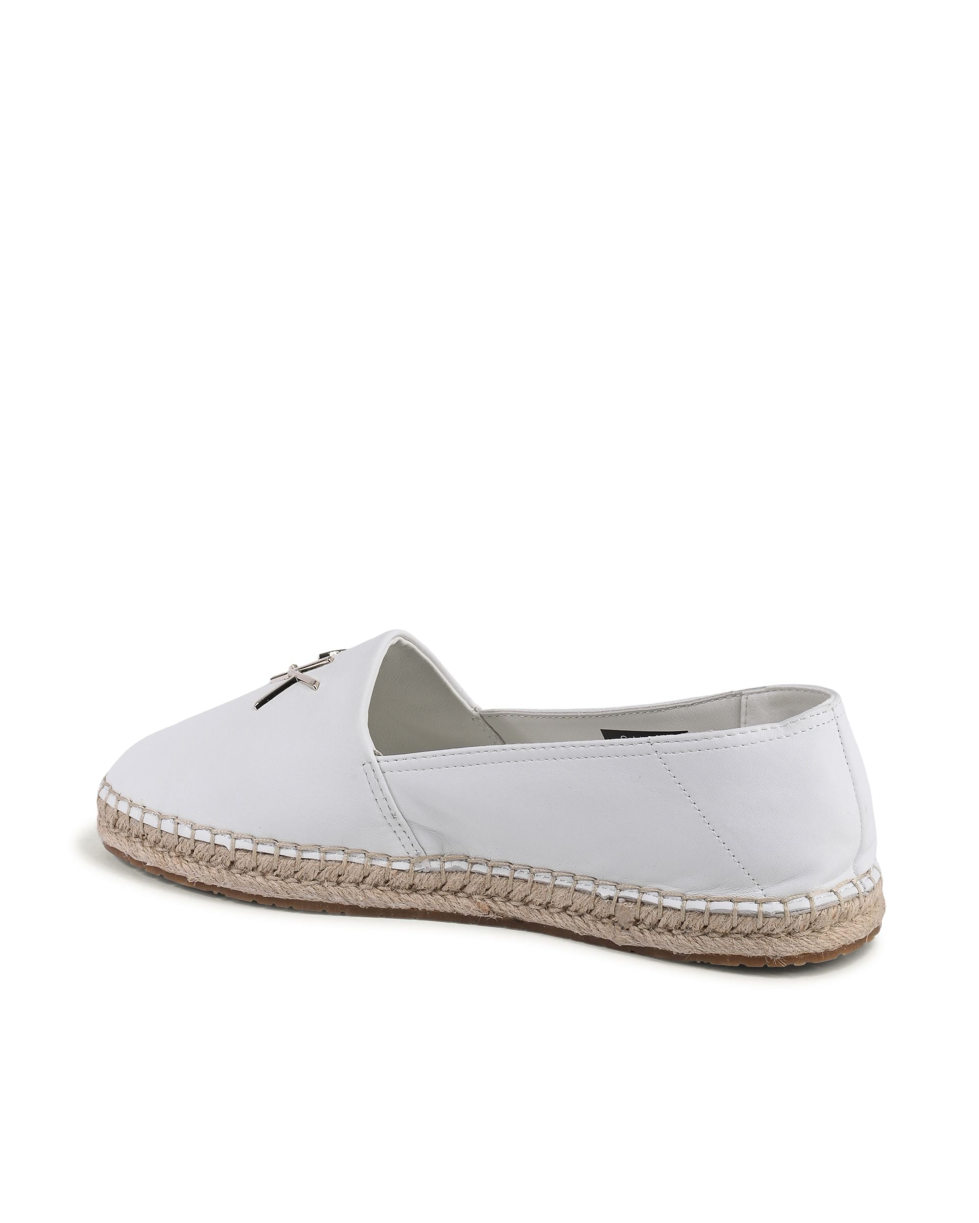 Espadrillas da donna Calvin Klein bianche HW0HW00740YAF