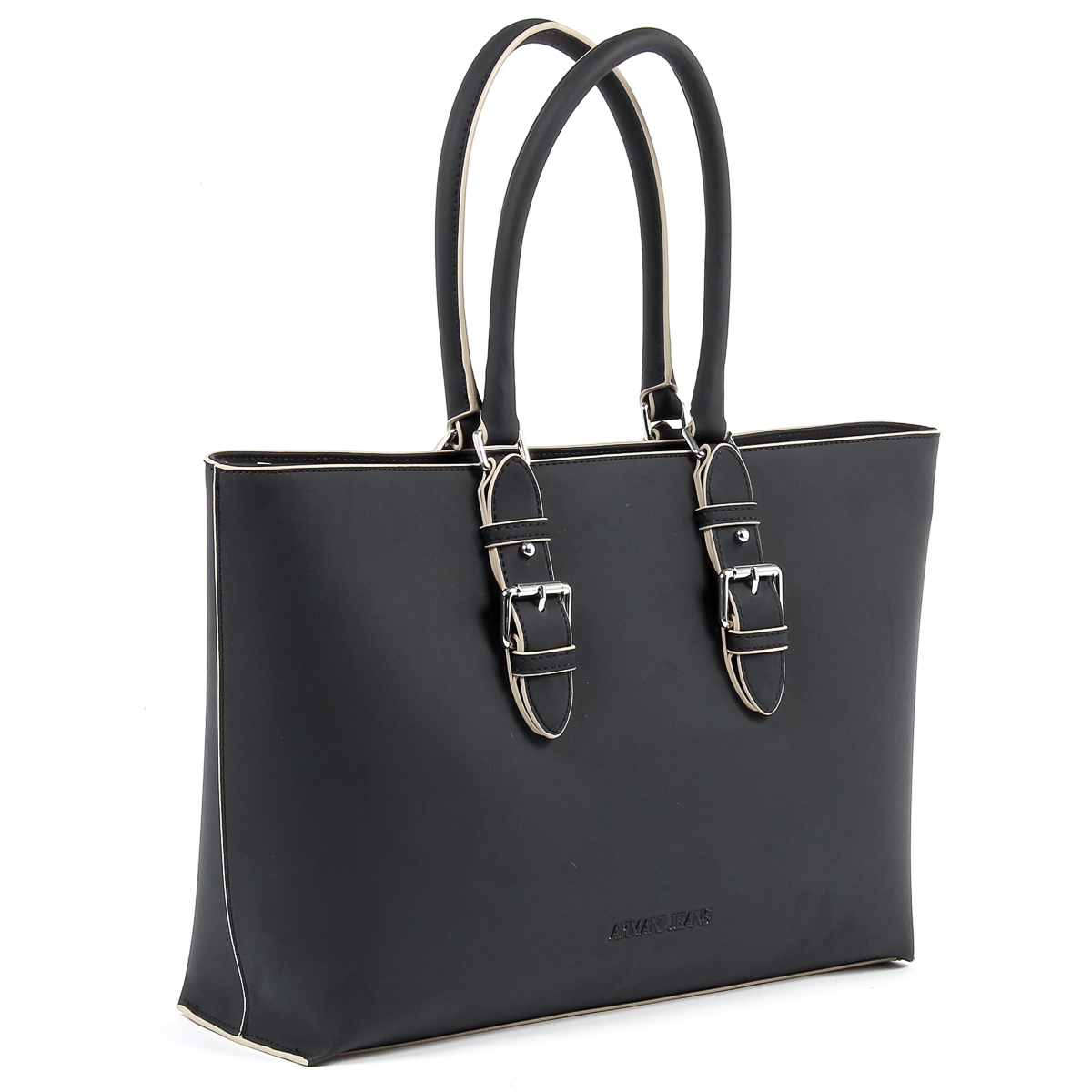 Borsa a mano da donna Armani Jeans nera 922210 7P772 00020