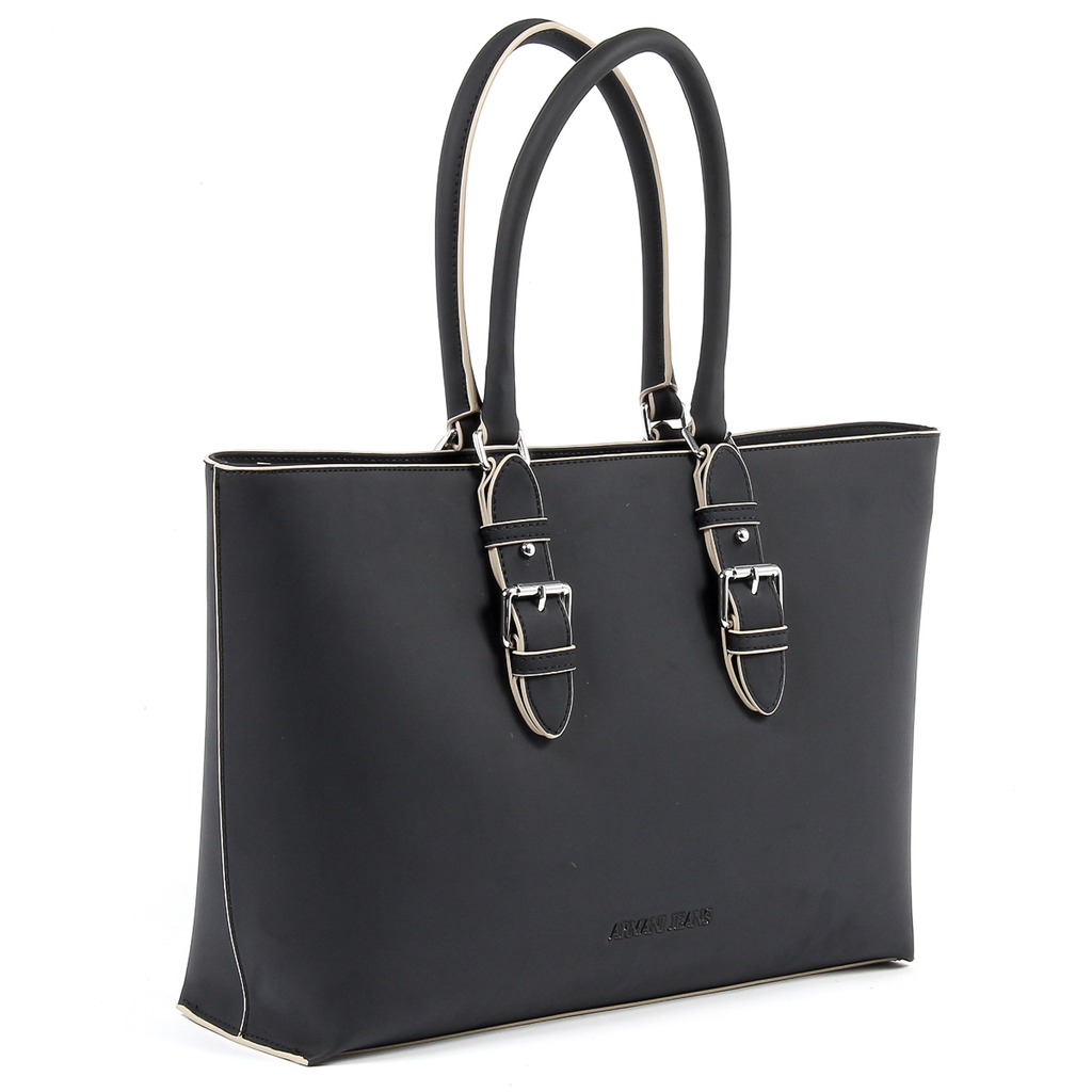 Borsa a mano da donna Armani Jeans nera 922210 7P772 00020