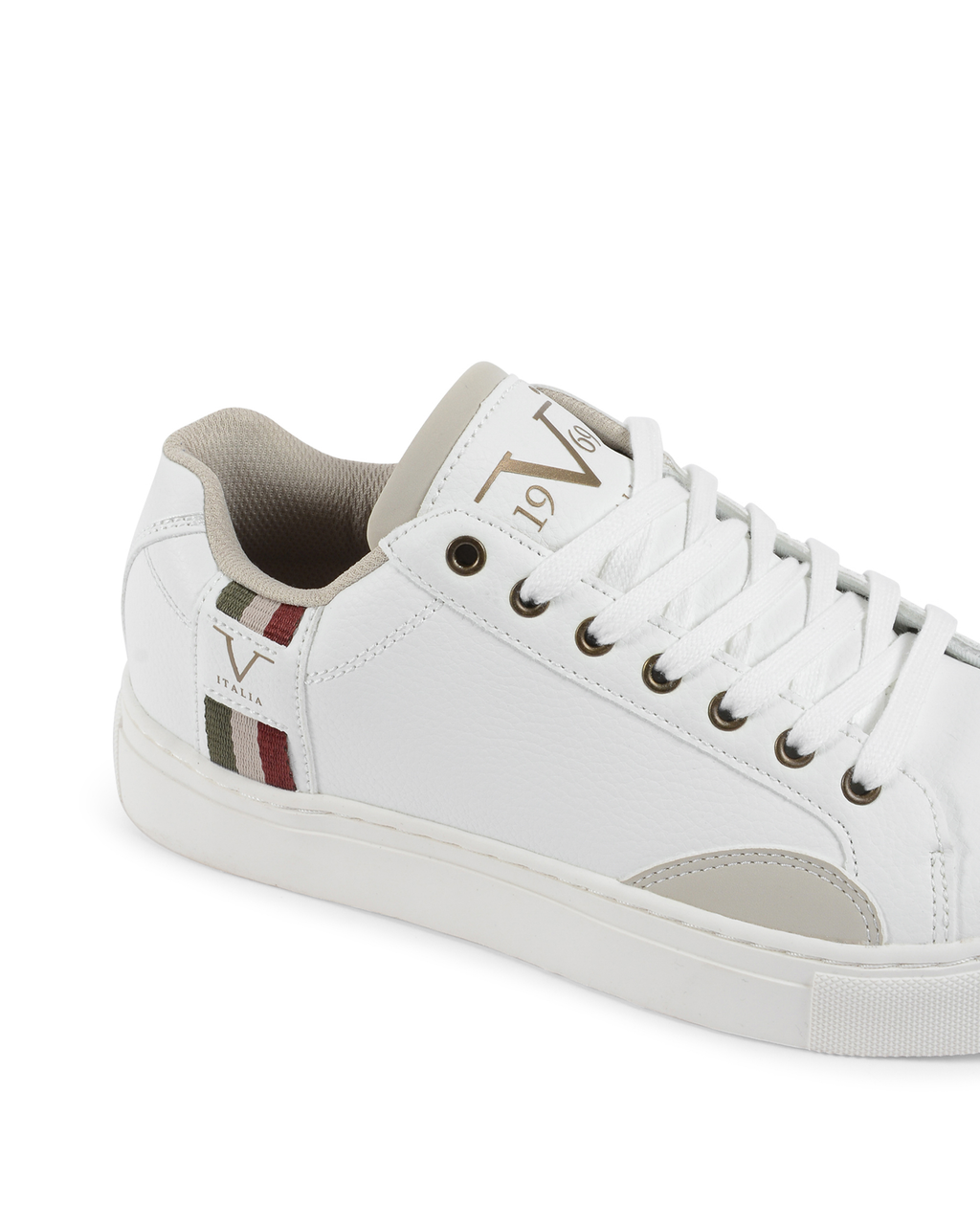 19V69 Italia Sneaker da uomo bianca VI21SC0004 BIANCO SPORCO