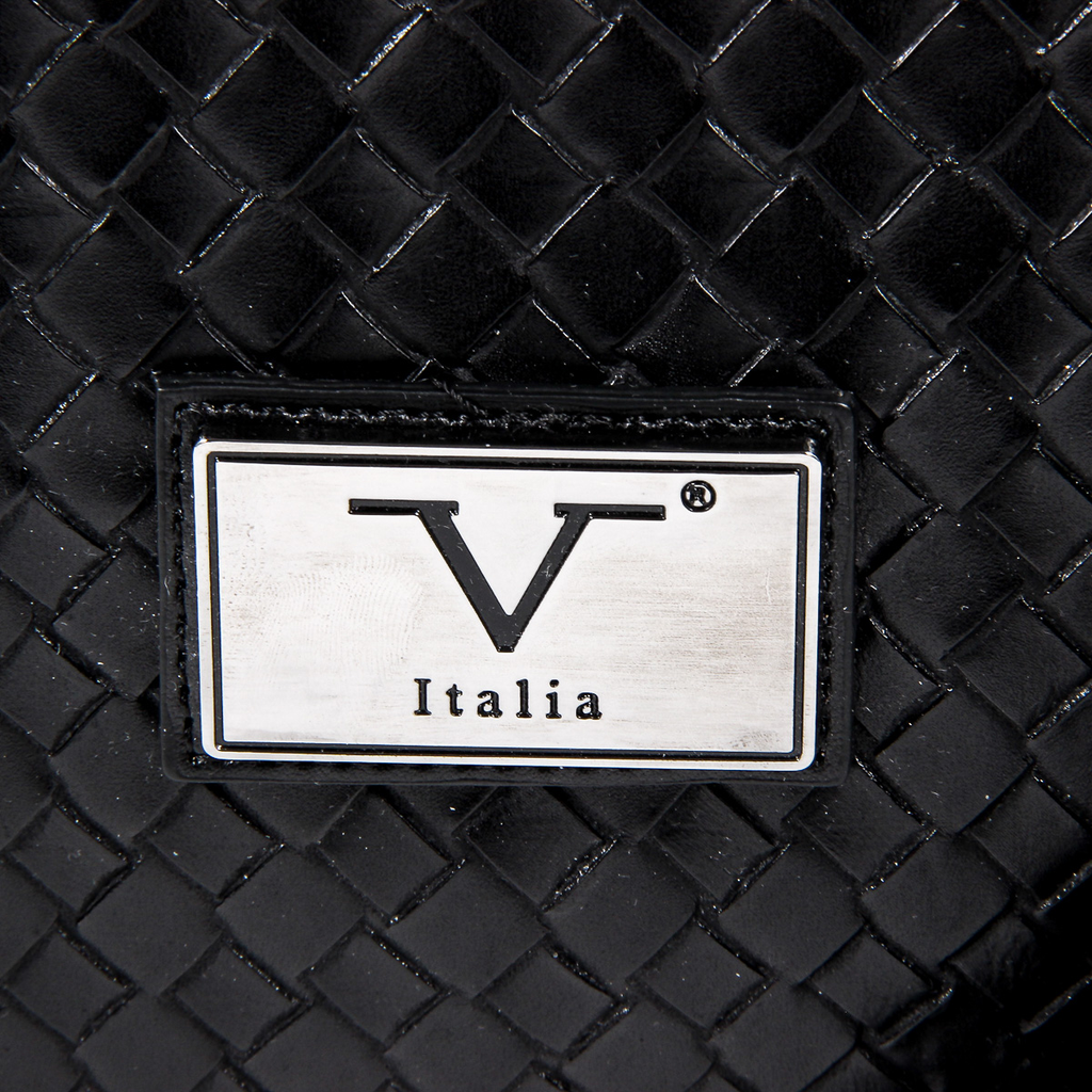 V 1969 Italia Borsa da uomo nera LEROY