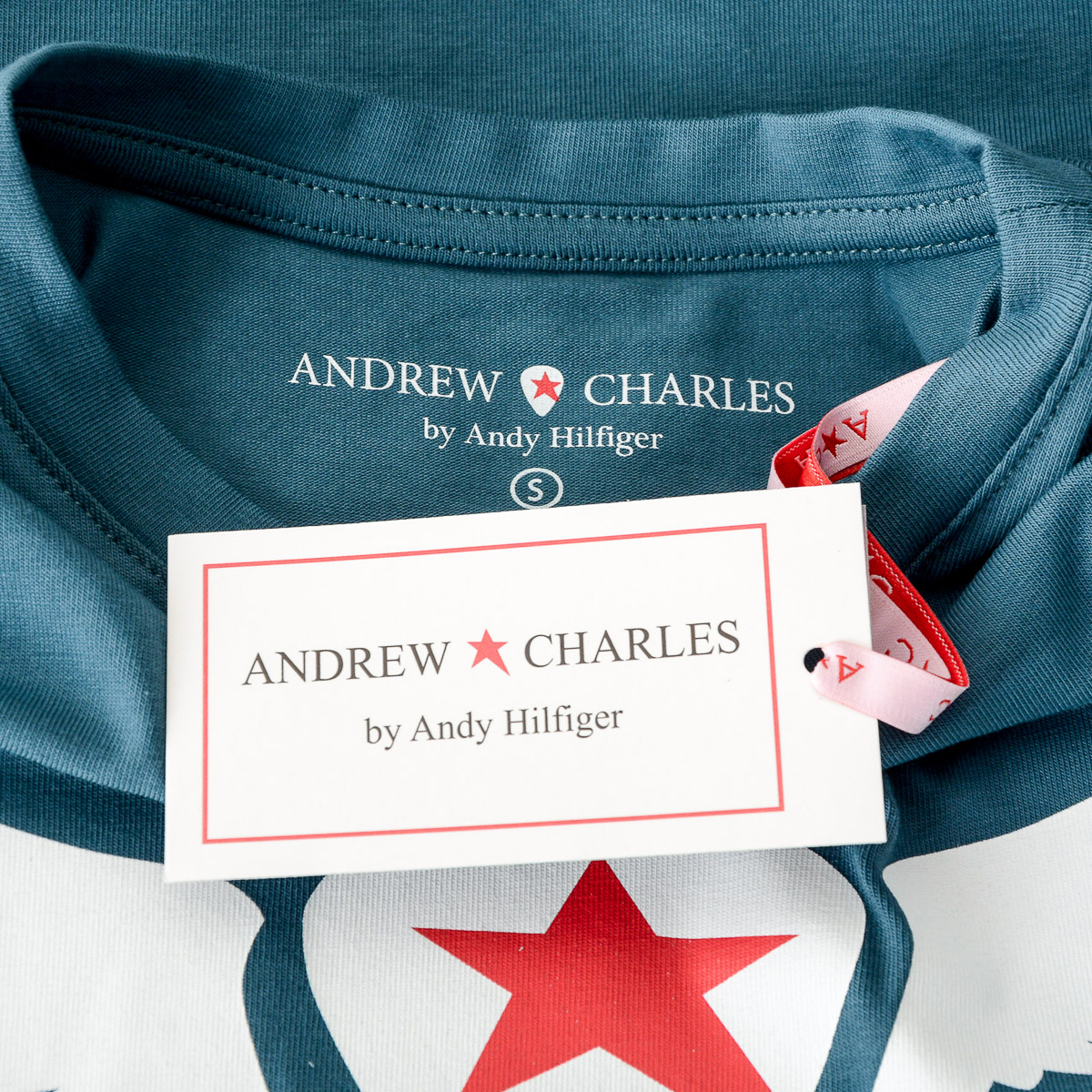 Andrew Charles T-shirt da donna a maniche corte con scollo rotondo verde TARANA