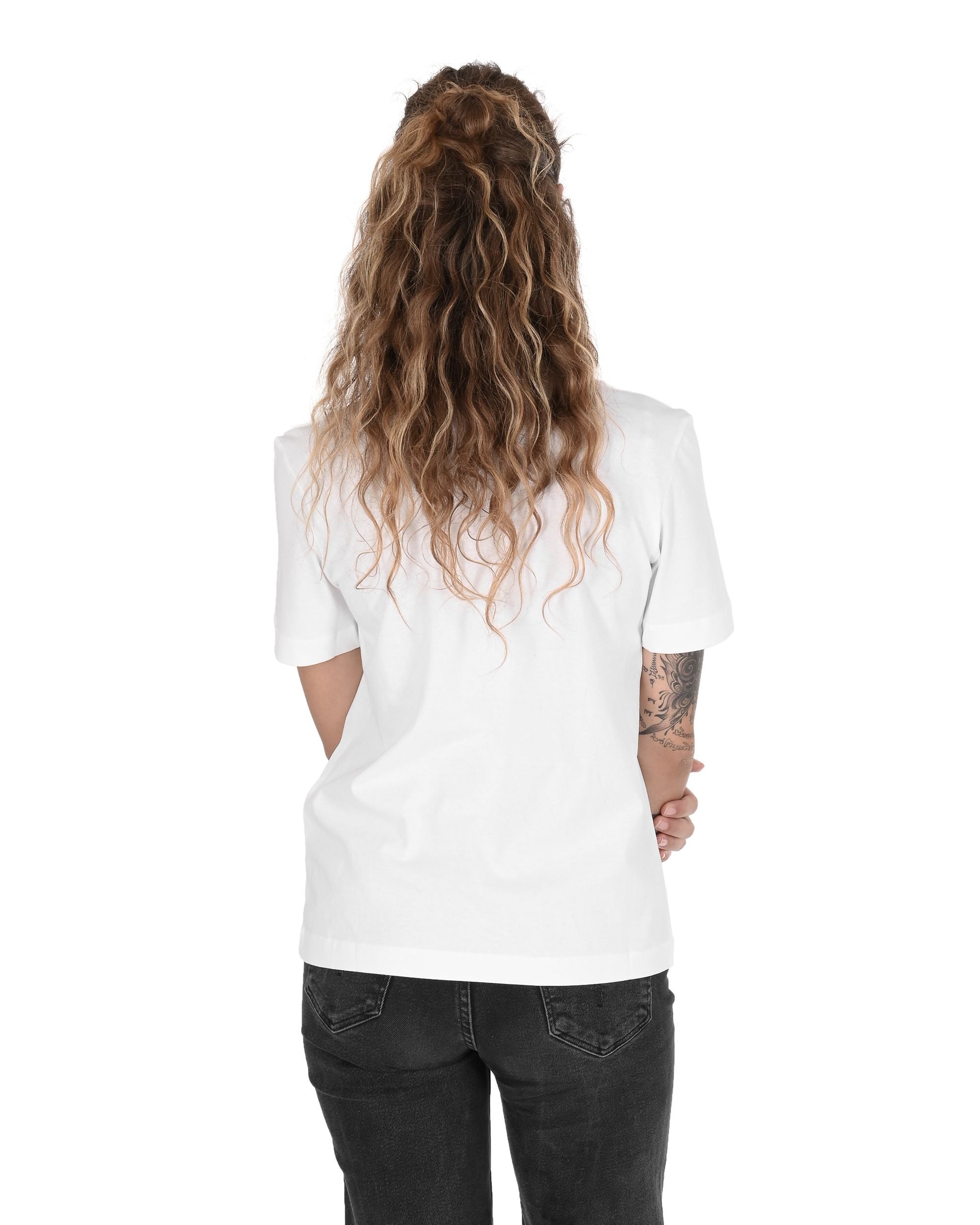 T-shirt da donna Love Moschino W 4 H06 18 M 3876 A00 BIANCO OTTICO
