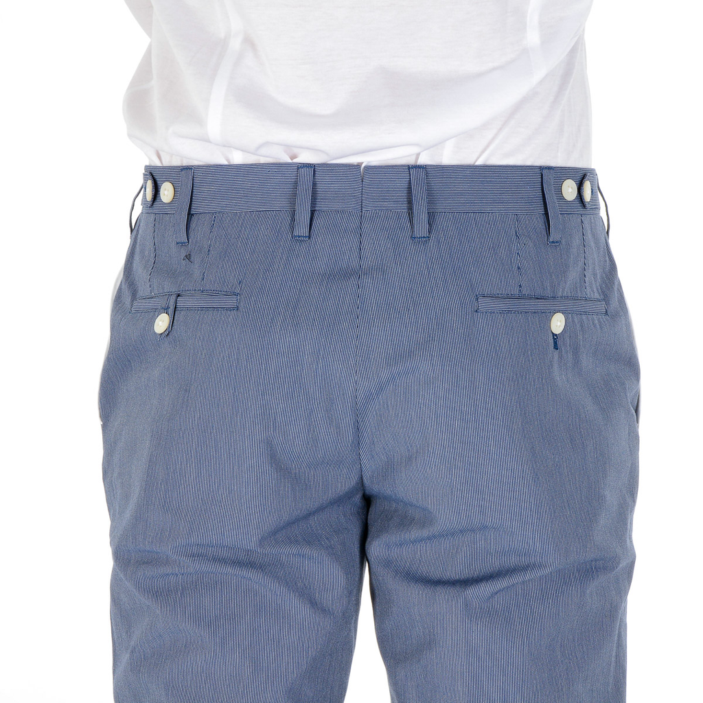 Corneliani Pantaloni Uomo Azzurro
