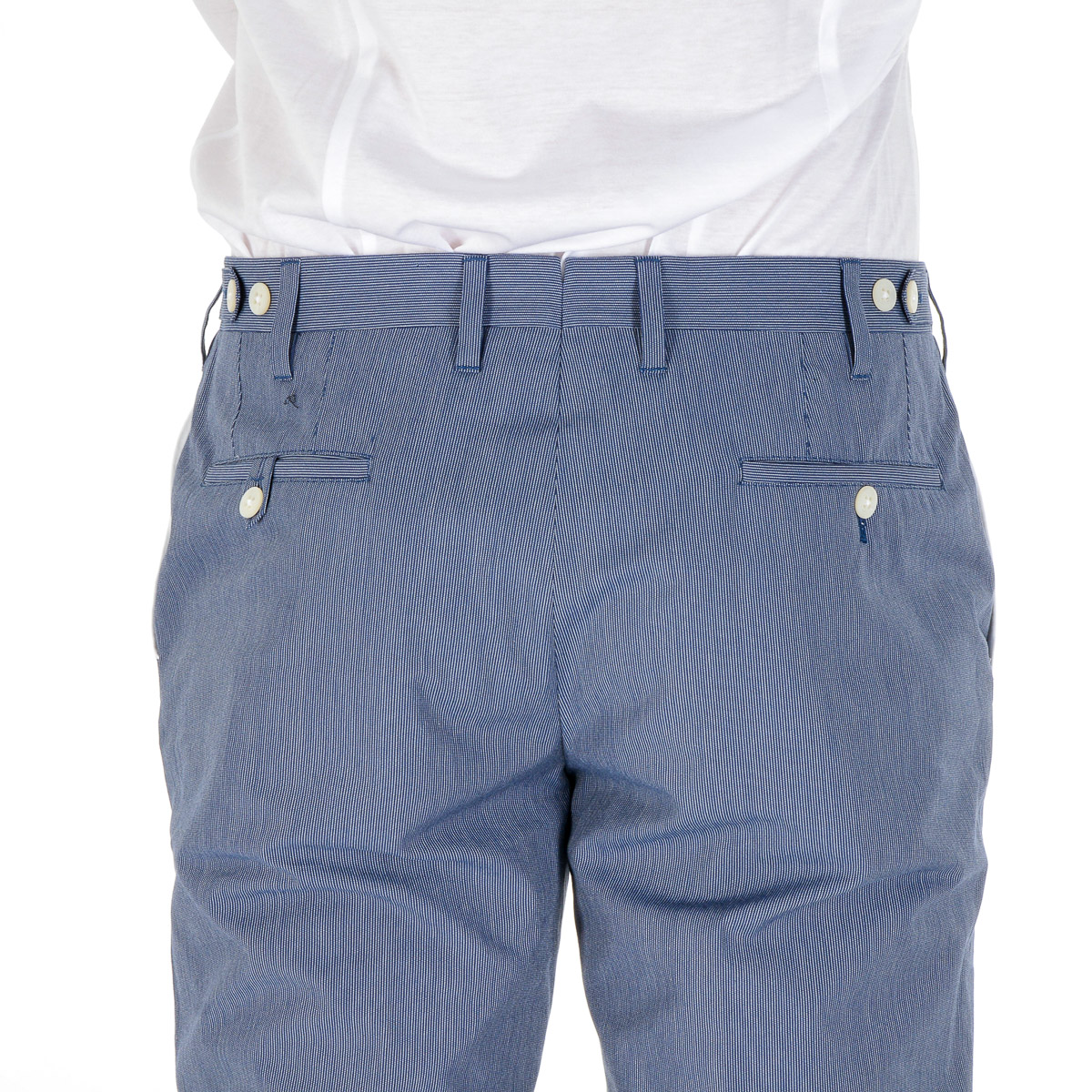 Corneliani Pantaloni Uomo Azzurro