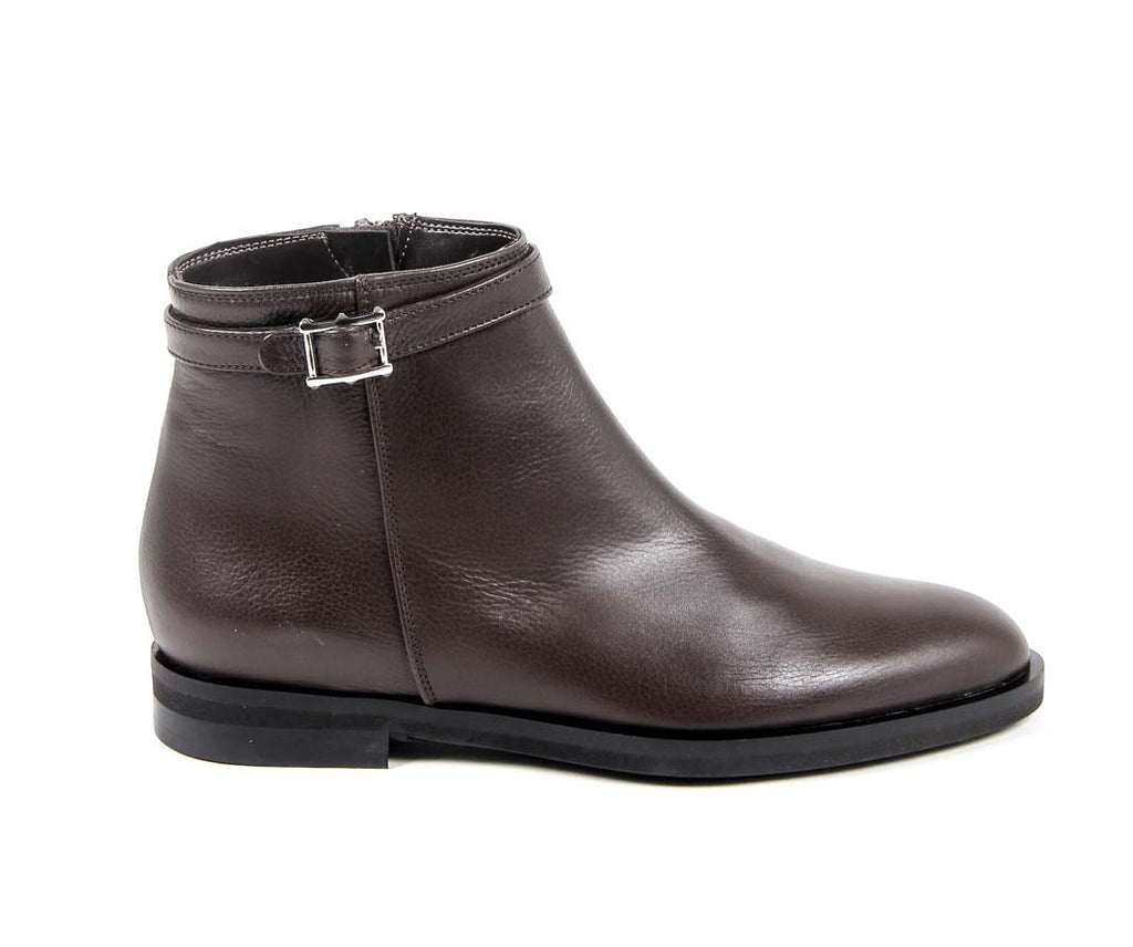 V 1969 Italia Womens Ankle Boot B1965 VITELLO BOTTOLATO T. MORO