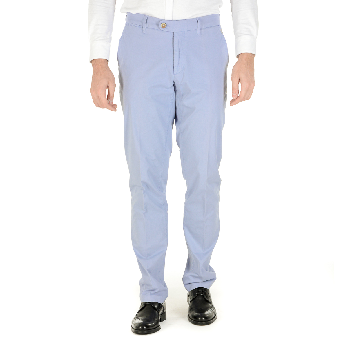 Corneliani Pantaloni Uomo Azzurro