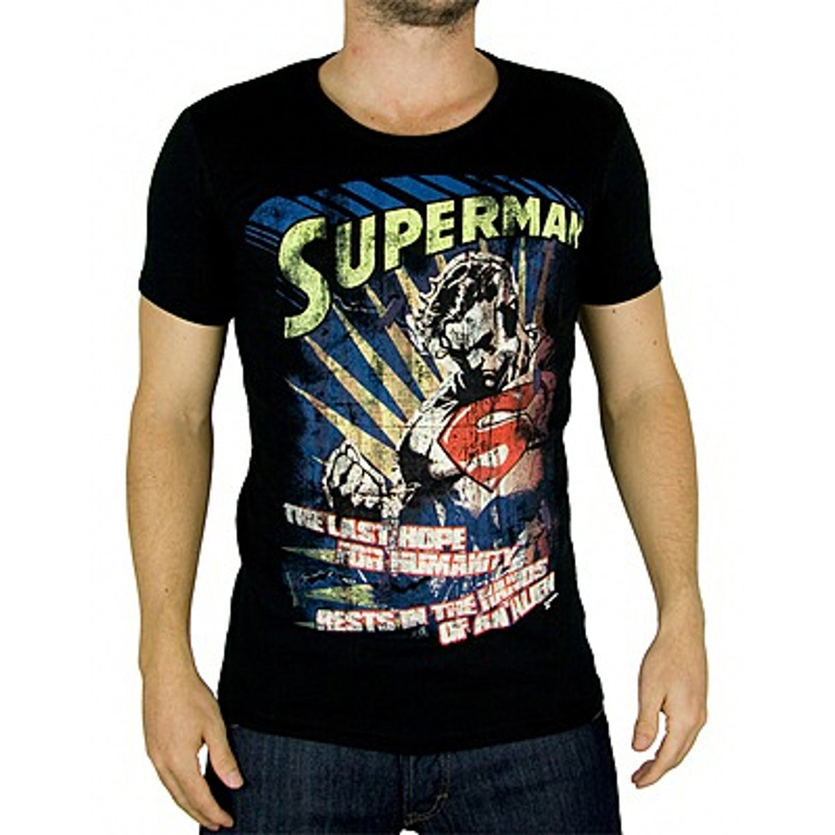 Maglietta da uomo Marvel Comics Superman