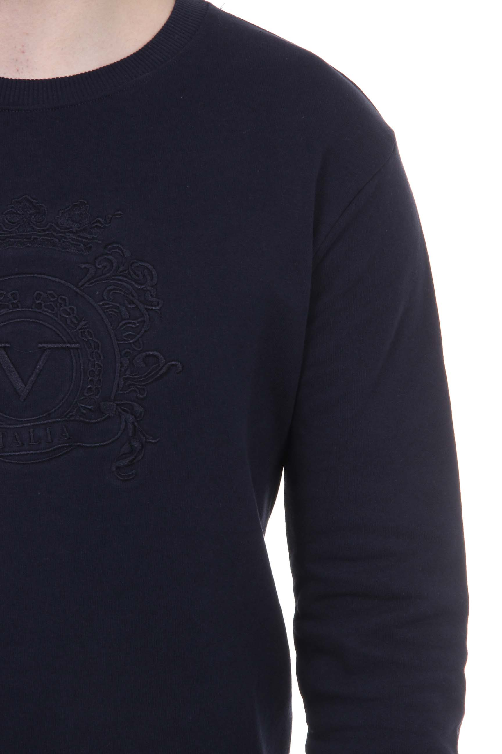 V 1969 Italia Maglione Uomo ART. 4469 BLU SCURO