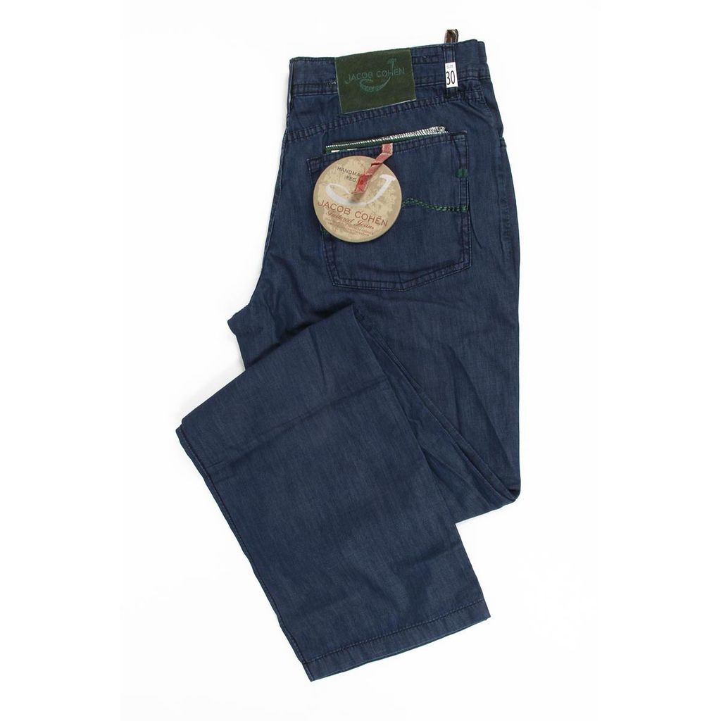 Pantaloni da uomo Jacob Cohen J688 POWER D BLU