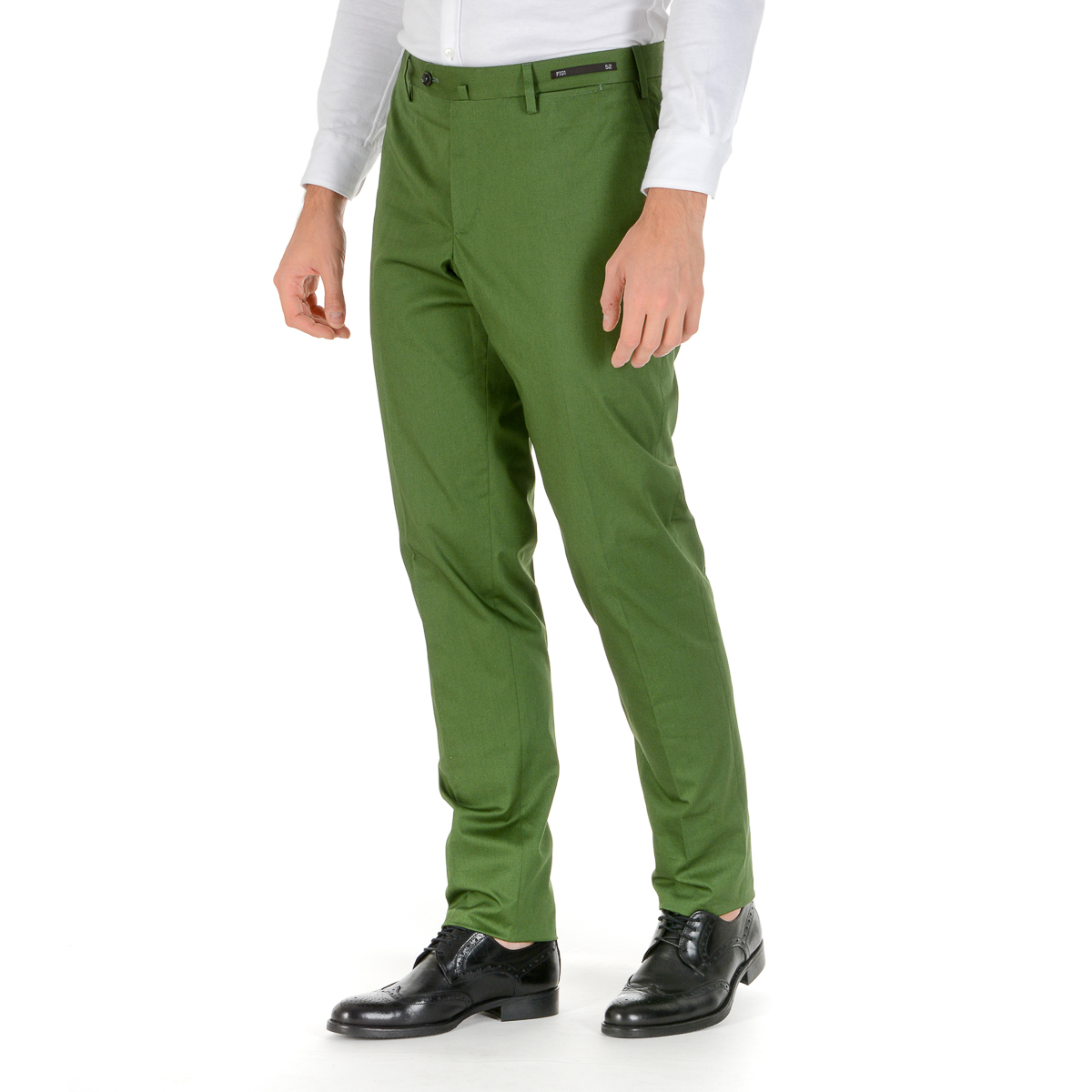 Pantaloni da uomo PT01 verdi BUSINESS