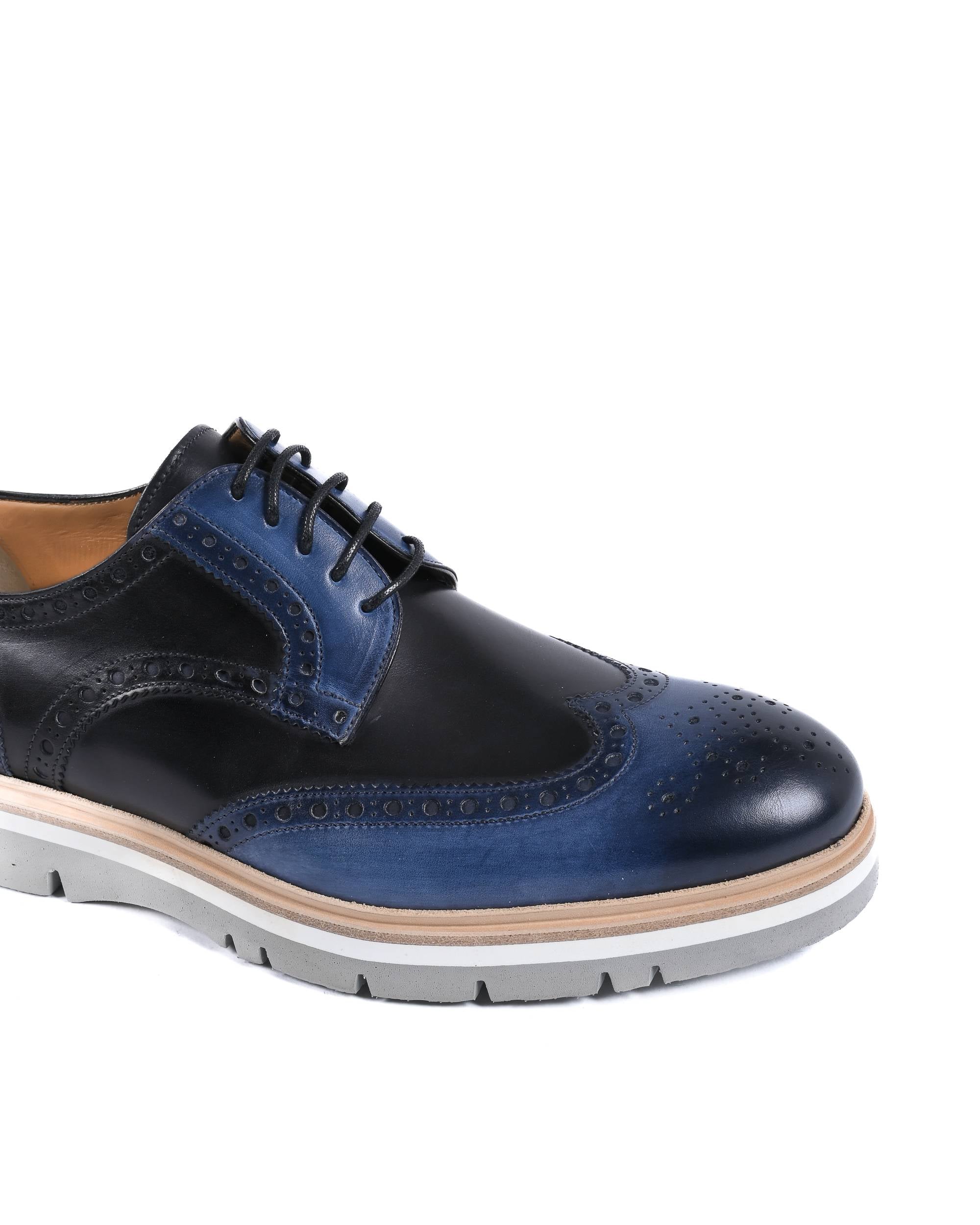 Scarpe brogue da uomo Dee Ocleppo EB131 VITELLO VELA LUC GALLO