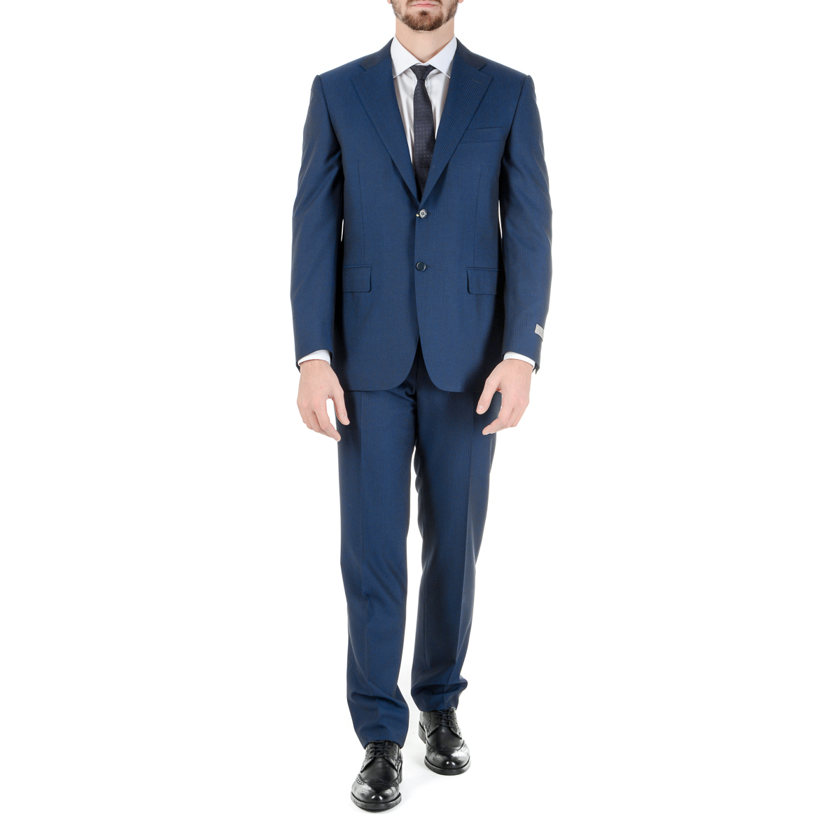 Abito da uomo Canali maniche lunghe blu