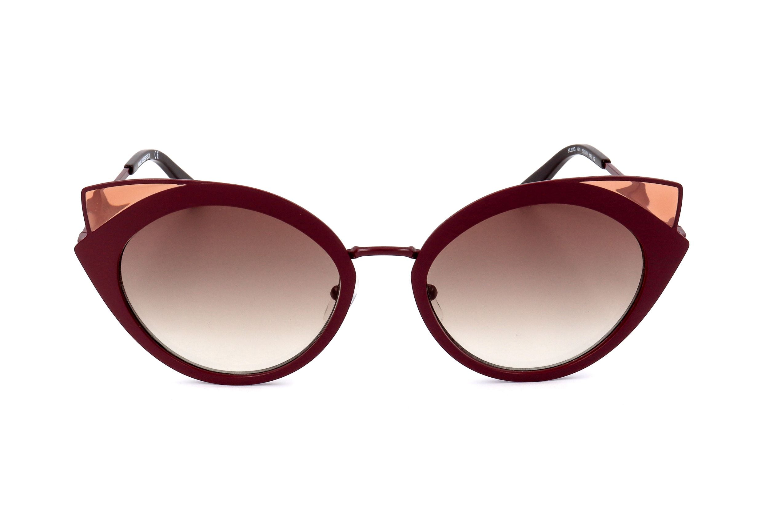 Occhiali da sole da donna Karl Lagerfeld KL304S 601 53 19 140 MATTE WINE