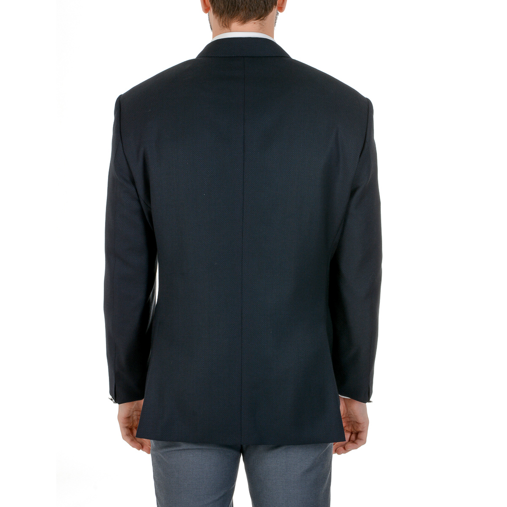 Giacca da uomo Hugo Boss a maniche lunghe blu scuro JET