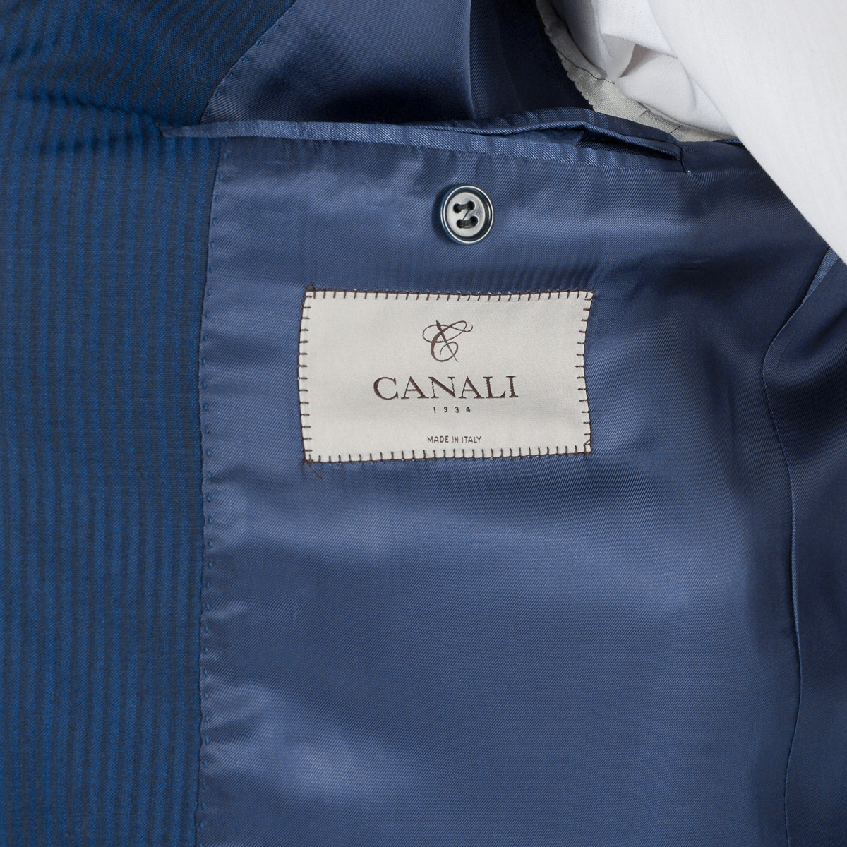Abito da uomo Canali maniche lunghe blu