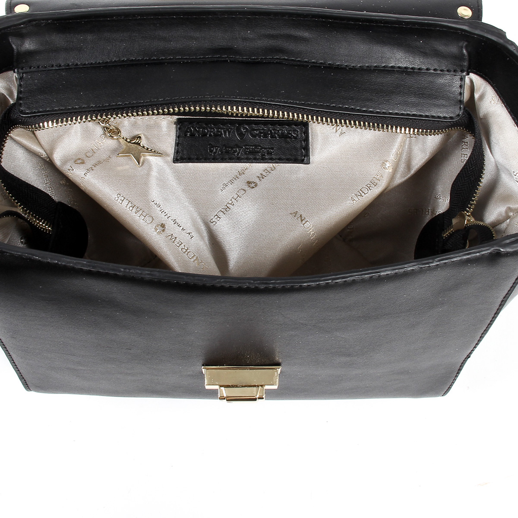 Borsa a mano da donna Andrew Charles nera JAIME