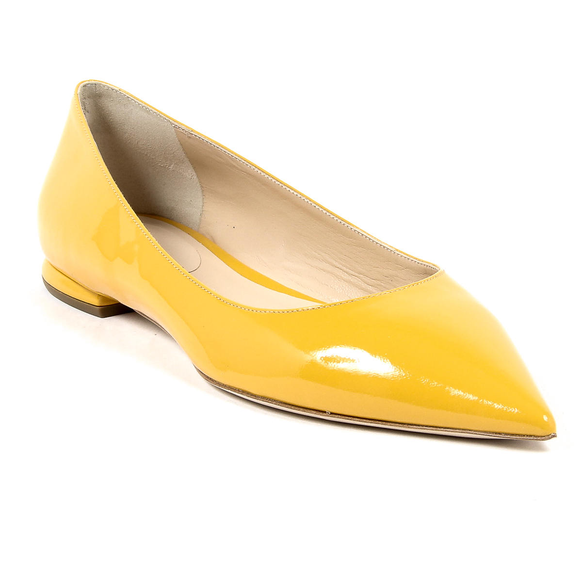 Andrew Charles Ballerina da donna gialla SONIA