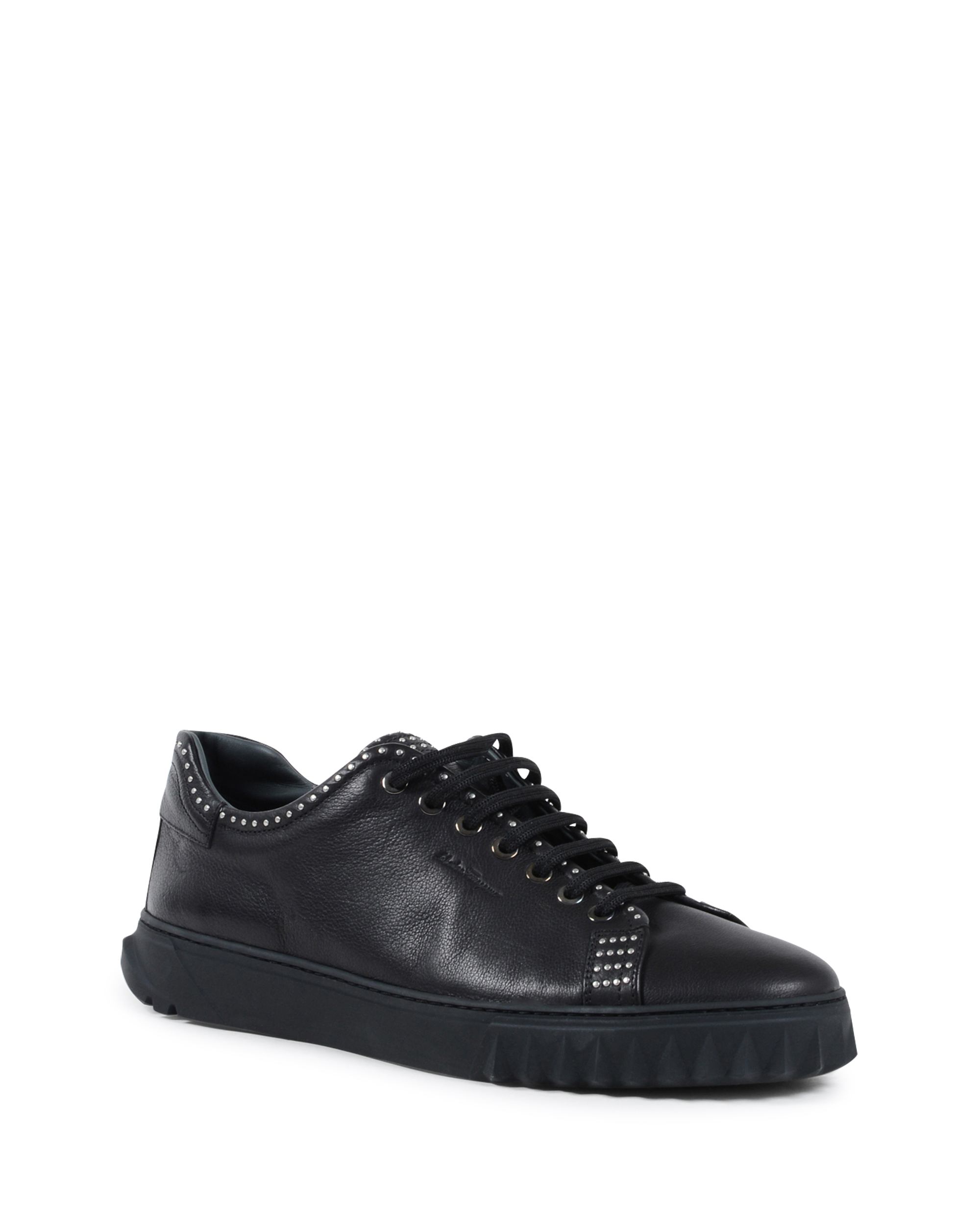 Salvatore Ferragamo Sneaker da uomo nera CUBE