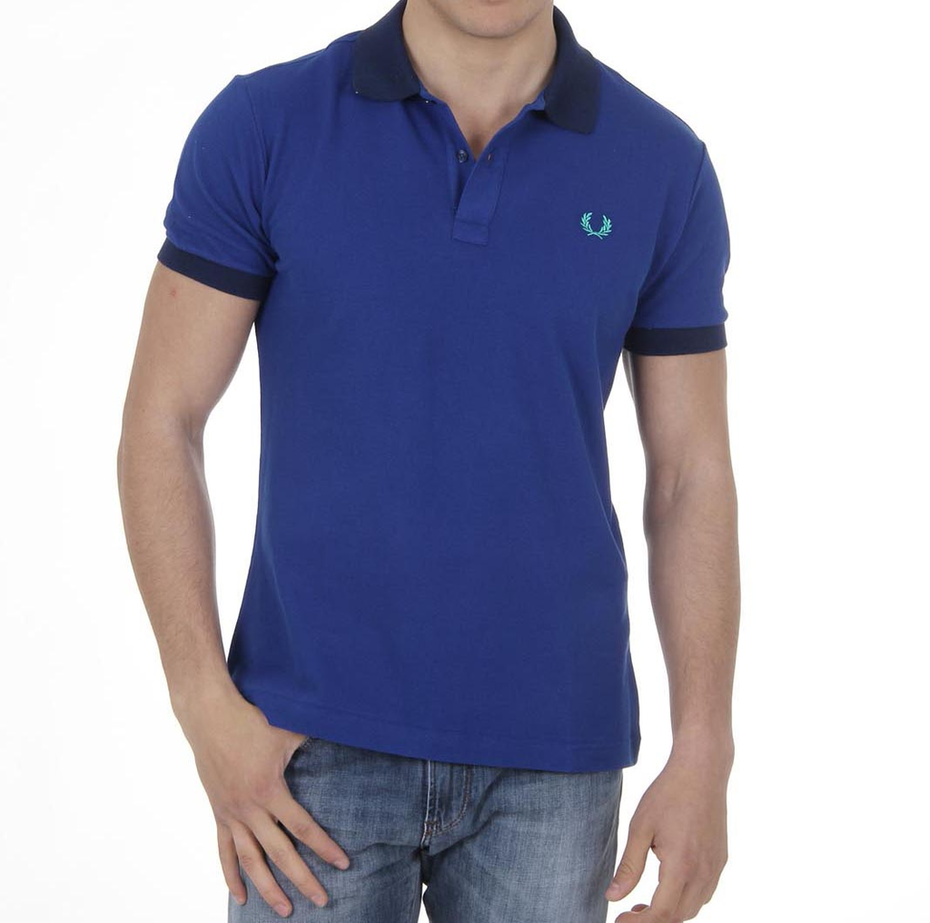 Polo da uomo Fred Perry blu 30102252 V0039