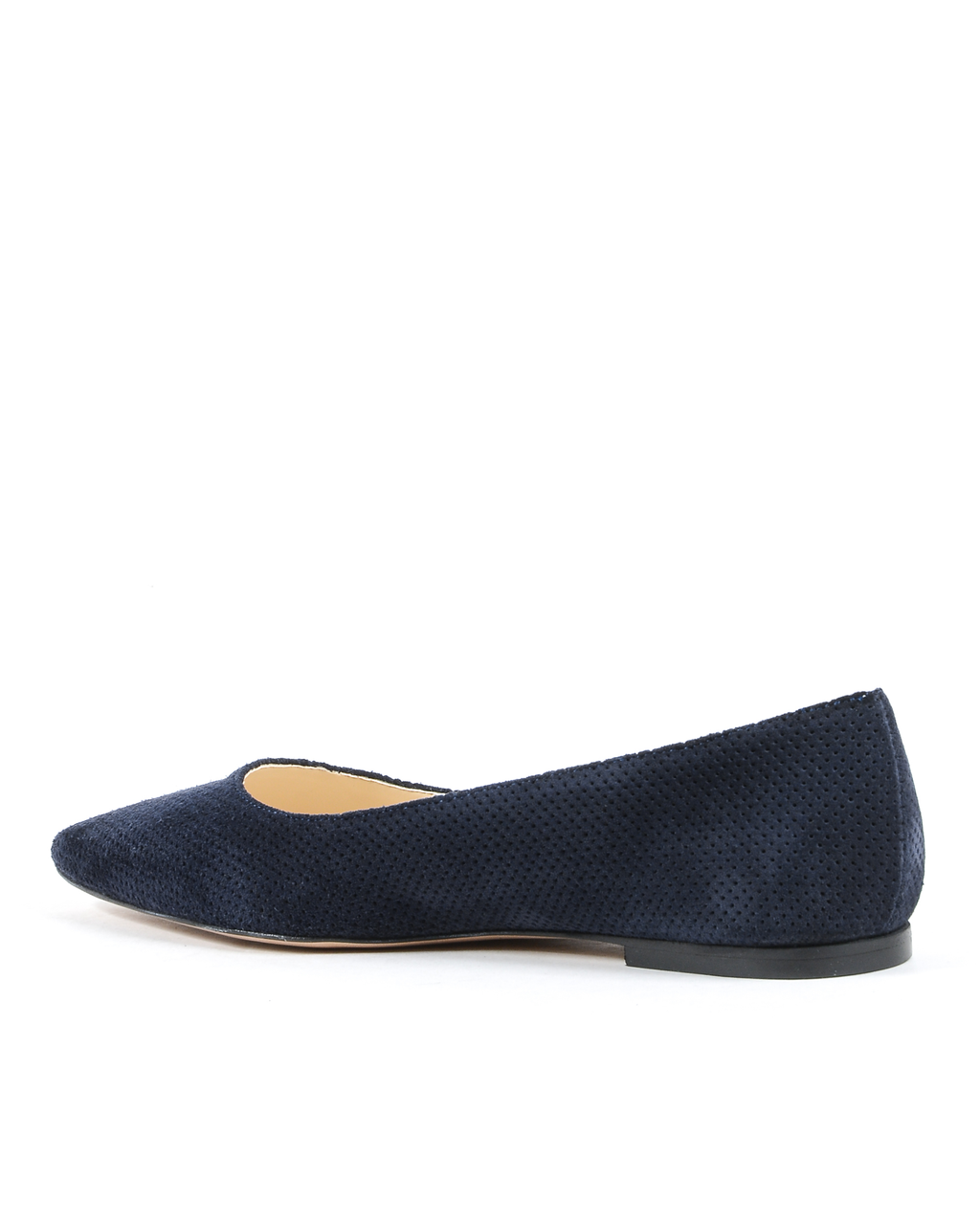 19V69 Italia Womens Ballerina Navy Blue 4747 TRAF CAM BLU OCEANO