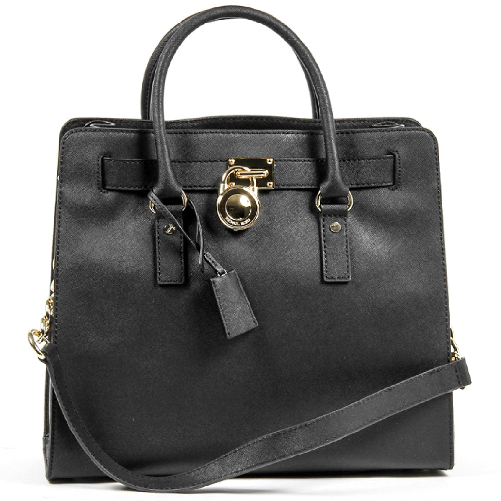 Borsa a mano grande in pelle Hamilton da donna Michael Kors
