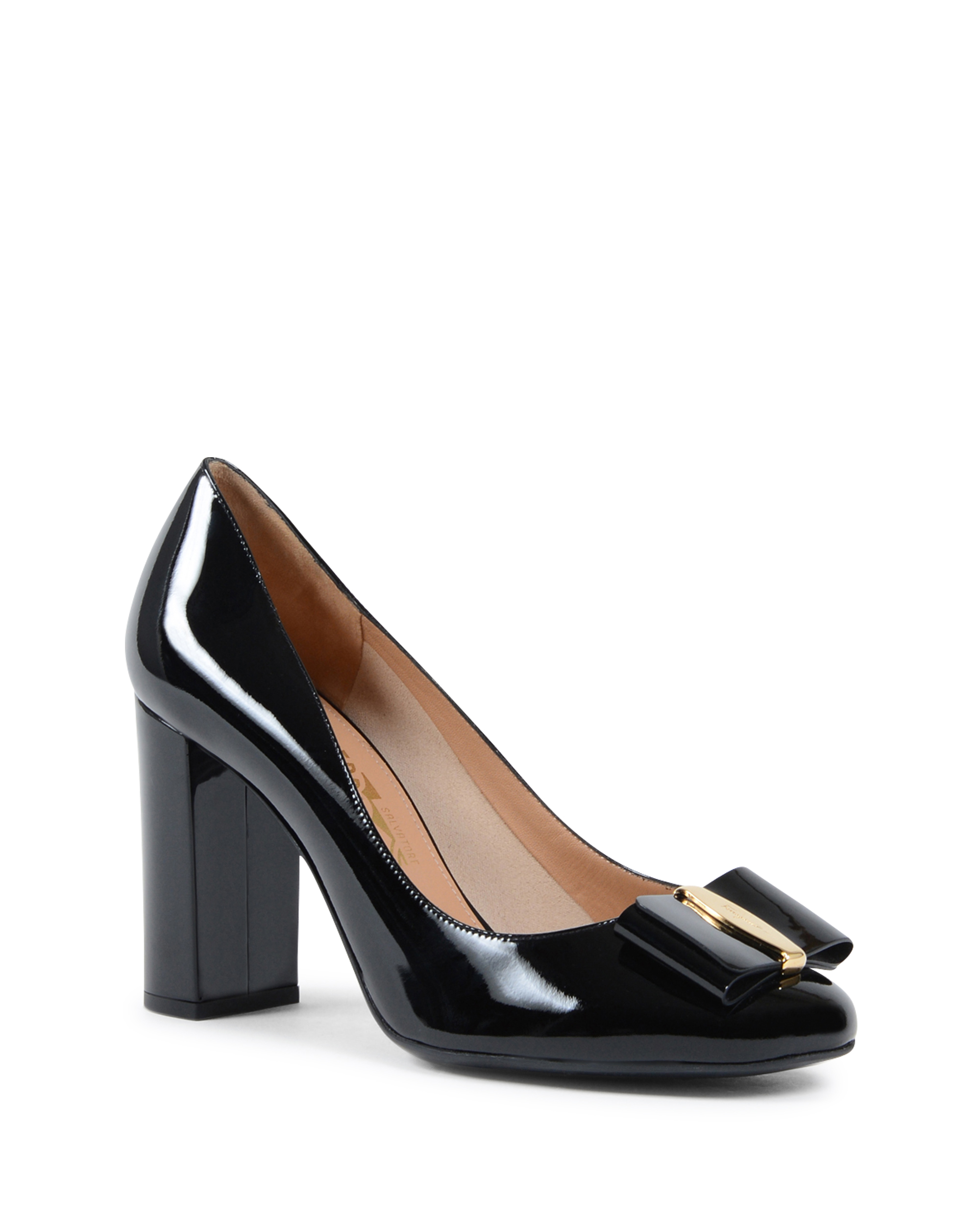 Salvatore Ferragamo Donna Décolleté Nero ELINDA 85