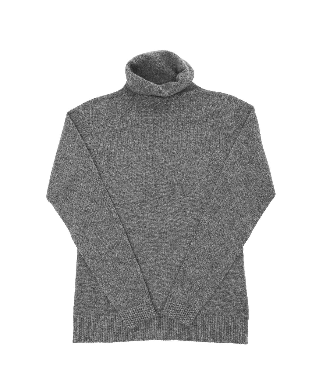 Maglione dolcevita da donna in cashmere Crown of Edinburgh COE 0021 SMOG