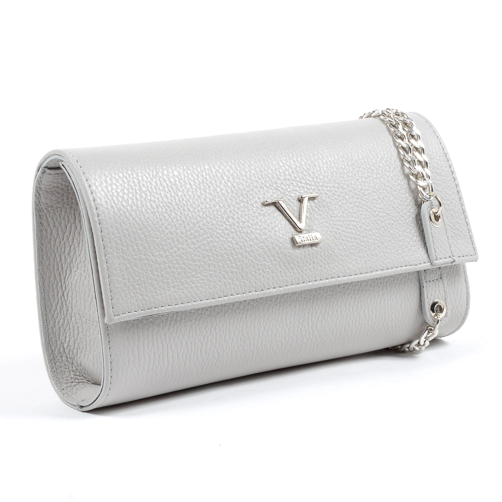 V 1969 Italia Borsa da donna Grigio chiaro ROMA
