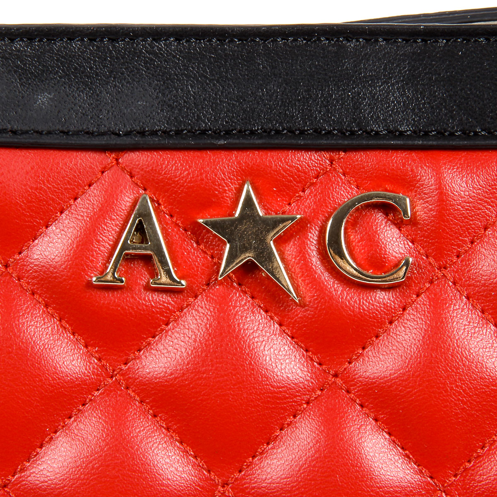 Borsa a mano da donna Andrew Charles rossa LILLI