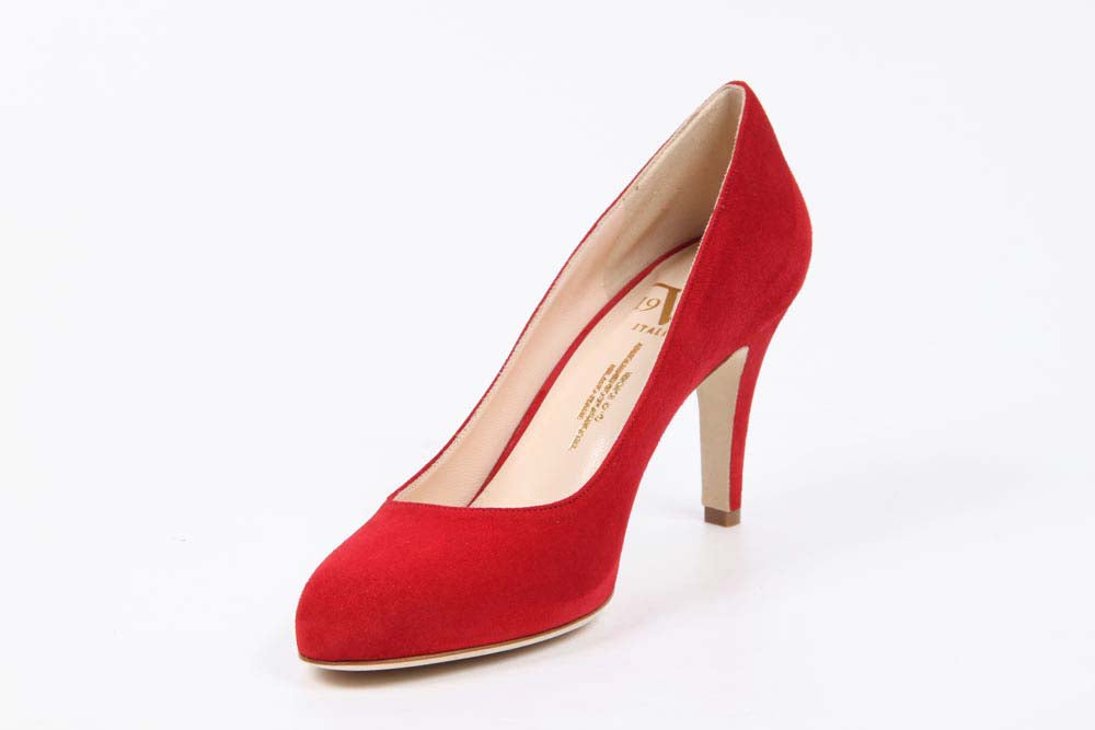 Décolleté Donna V 1969 Italia 4665 GAE PECAM15RO CAMOSCIO ROSSO