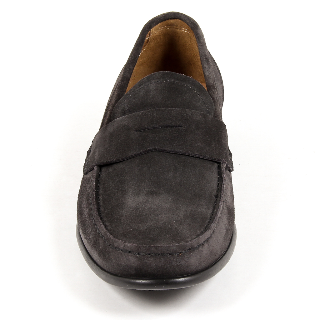 V 1969 Italia Mocassino da uomo grigio scuro LEONARDO
